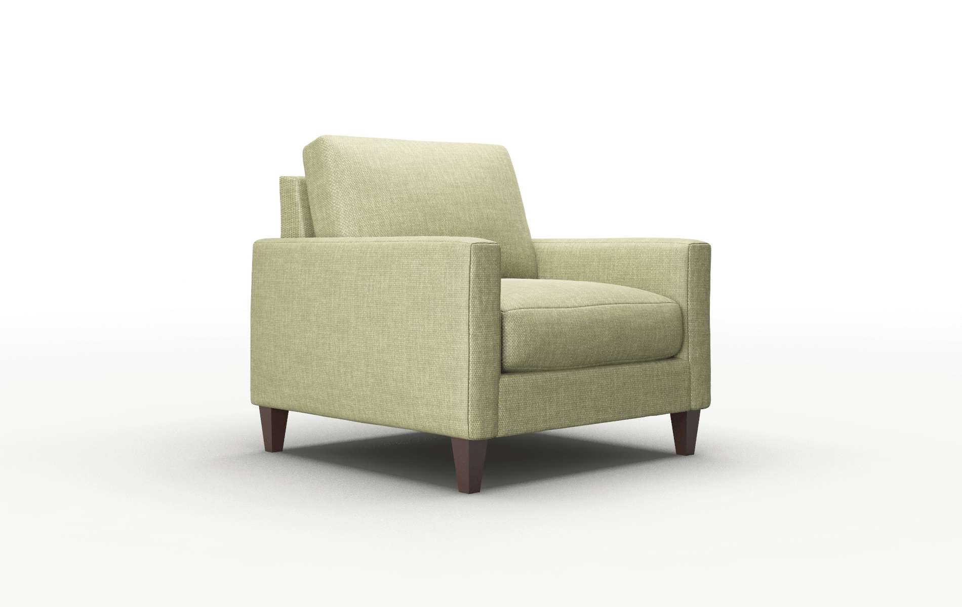 Cannes Simplex Sour_apple Chair espresso legs 2
