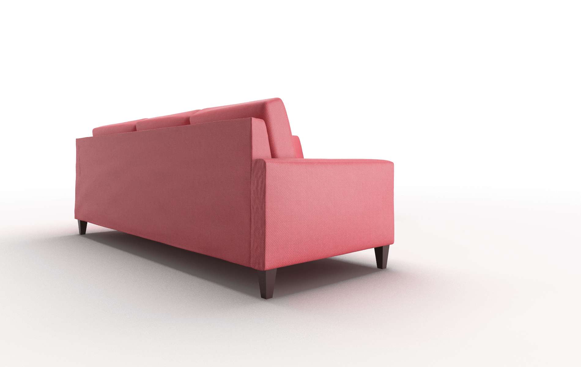 Cannes Sorrento Berry Sectional espresso legs 3