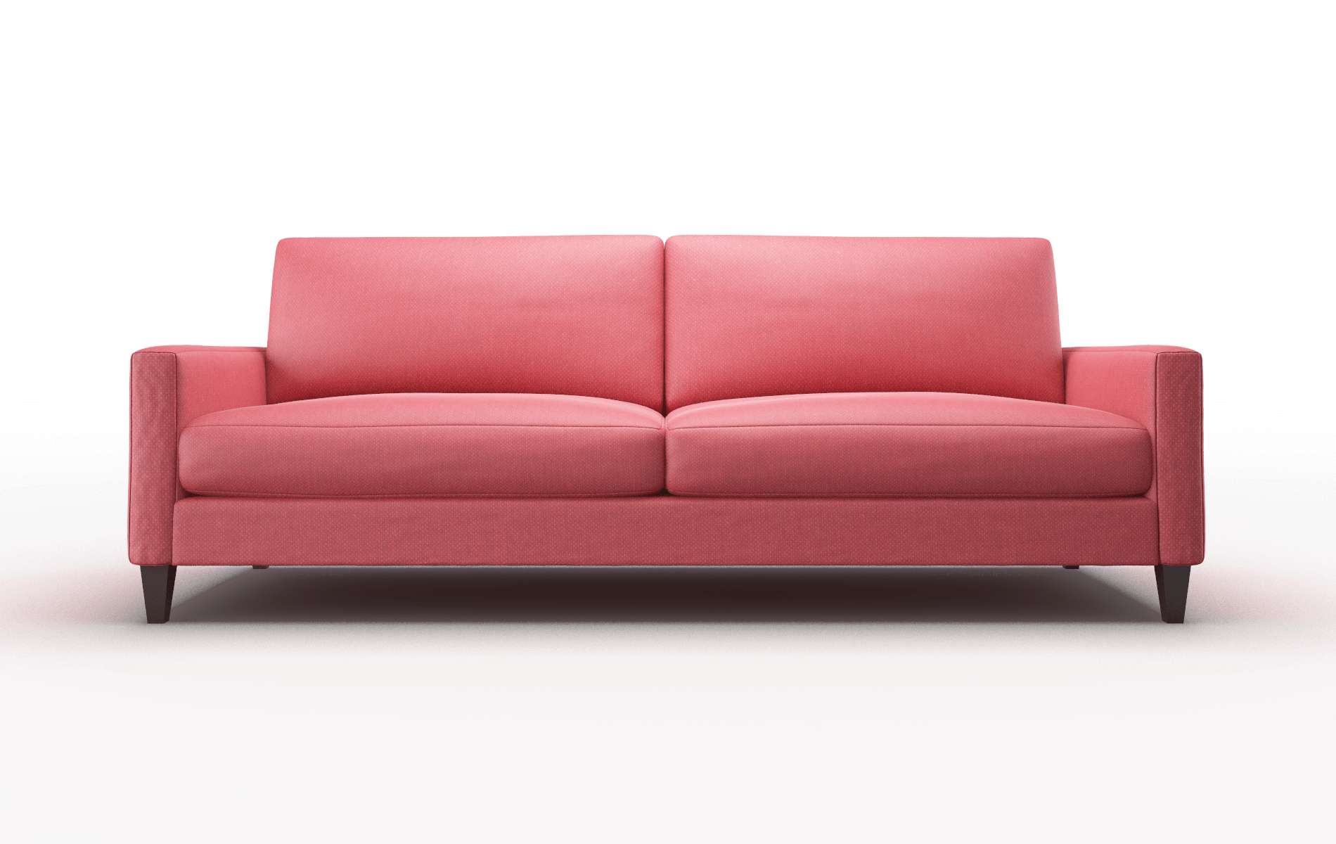 Cannes Sorrento Berry Sofa espresso legs 1