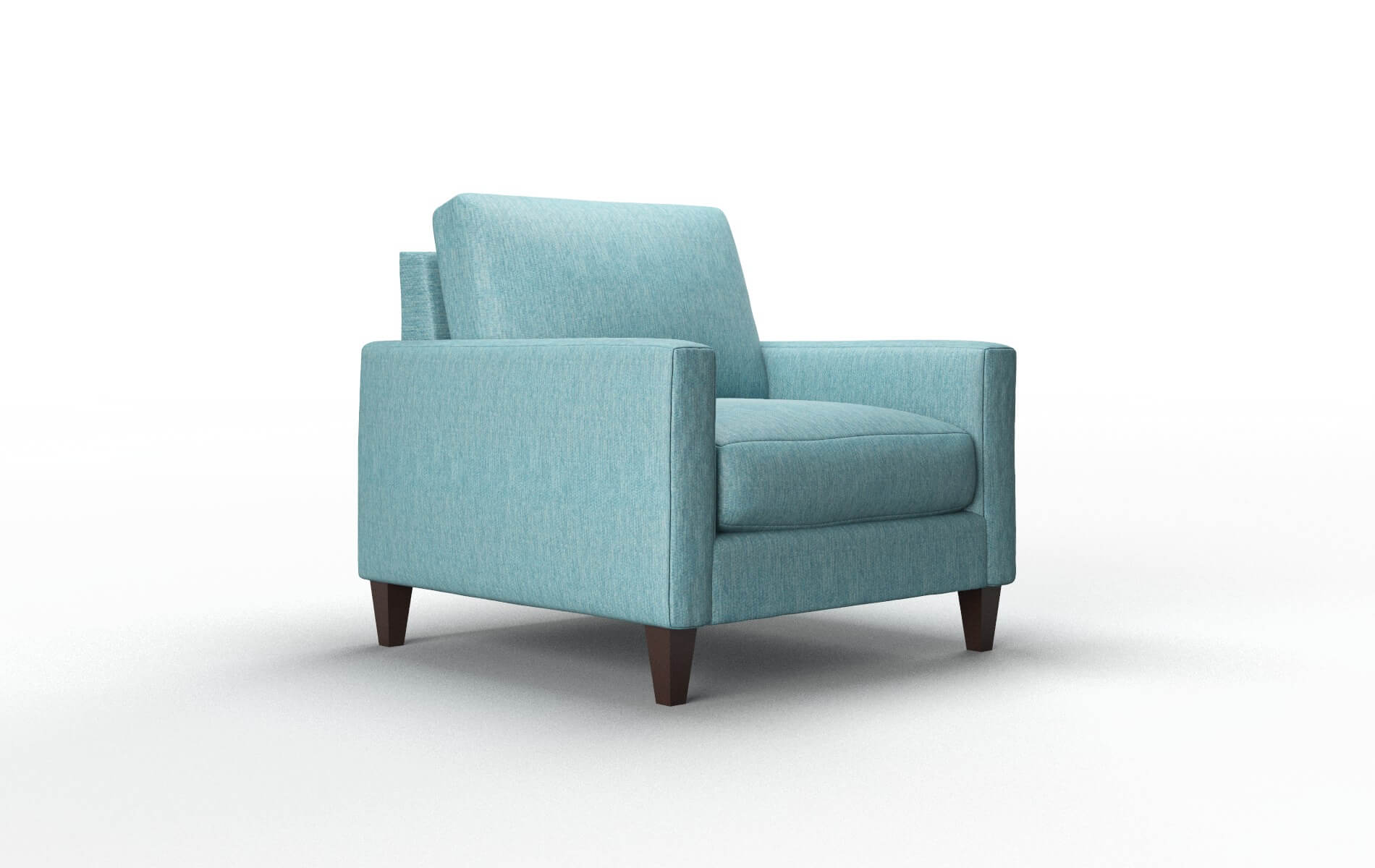Cannes Sorrento Denim Chair espresso legs 2