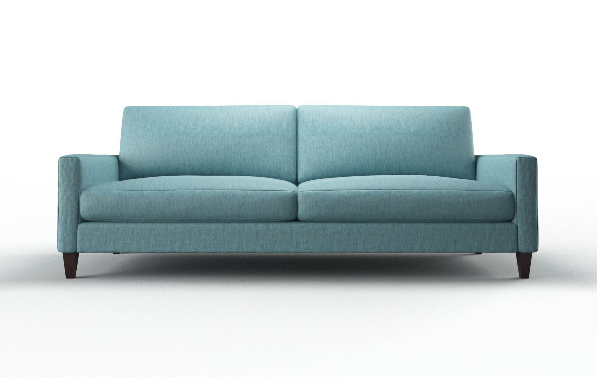 Cannes Sorrento denim Sofa Espresso Legs  1