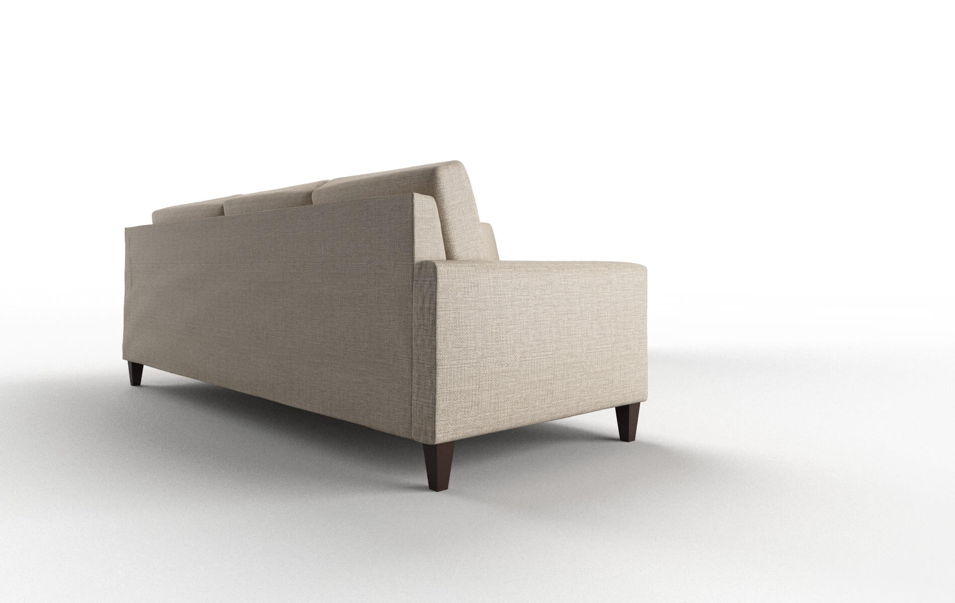 Cannes Sosoftness 74 Sectional espresso legs 3