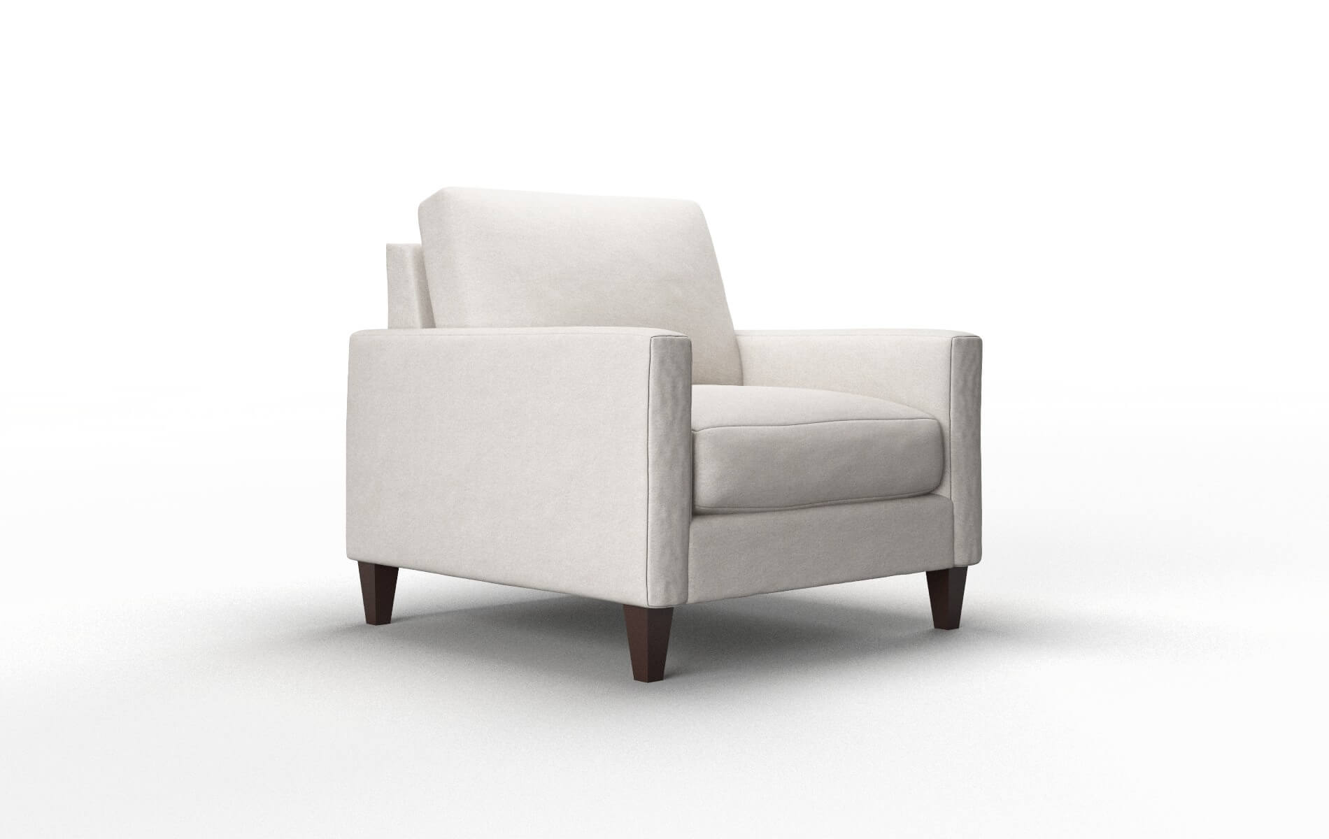 Cannes Suave Dove Chair espresso legs 2
