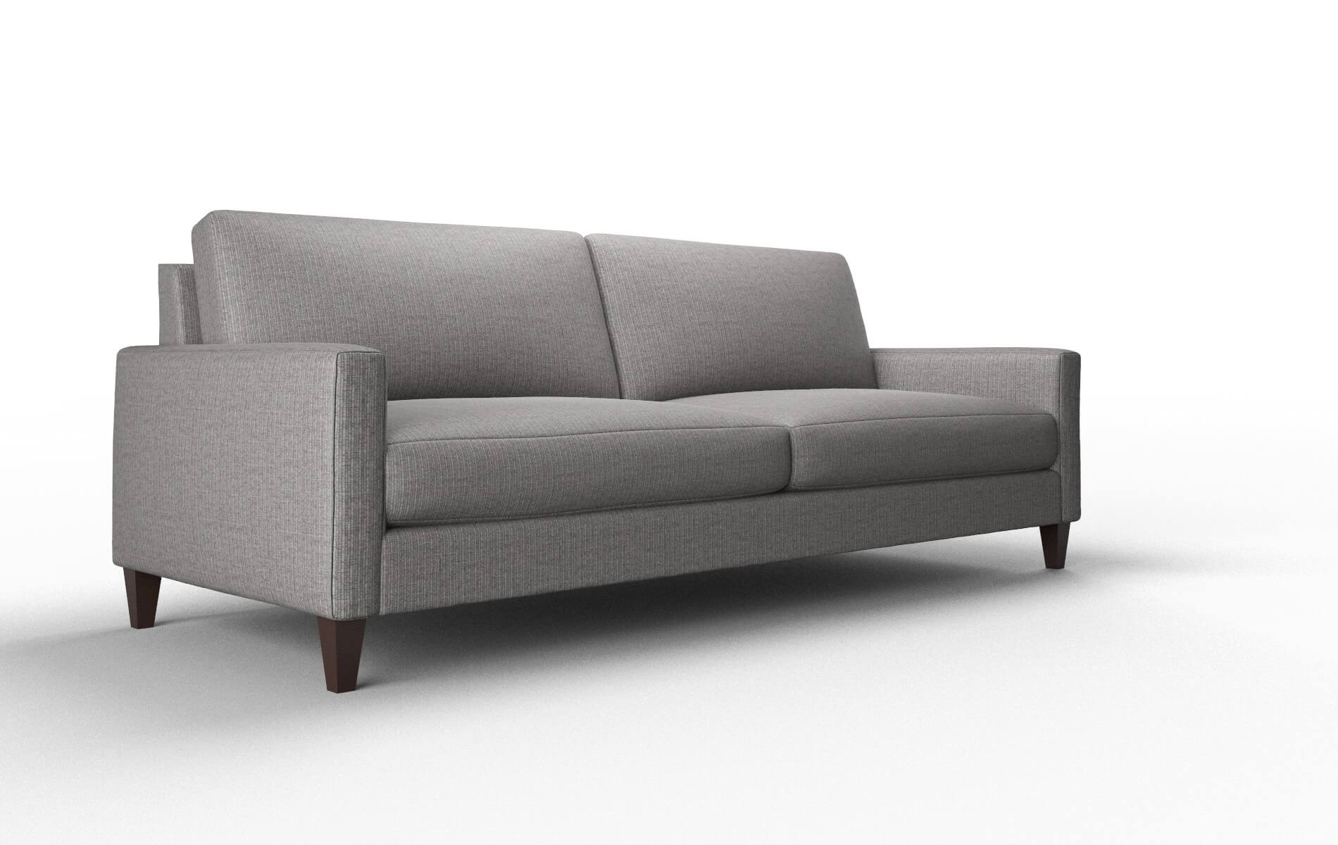 Cannes Terrain Oatmeal Sofa espresso legs 2
