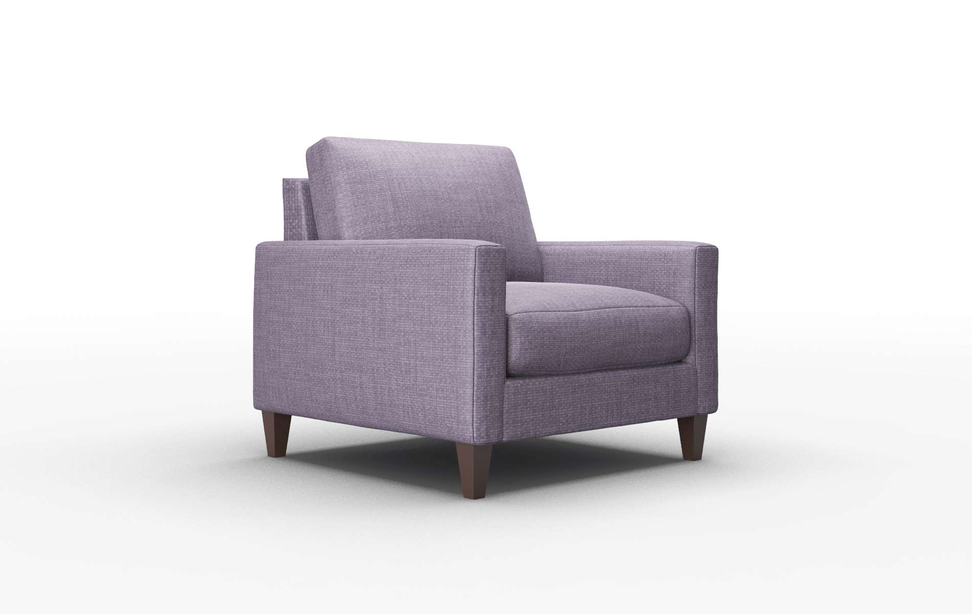 Cannes Tess Blackberry Chair espresso legs 2