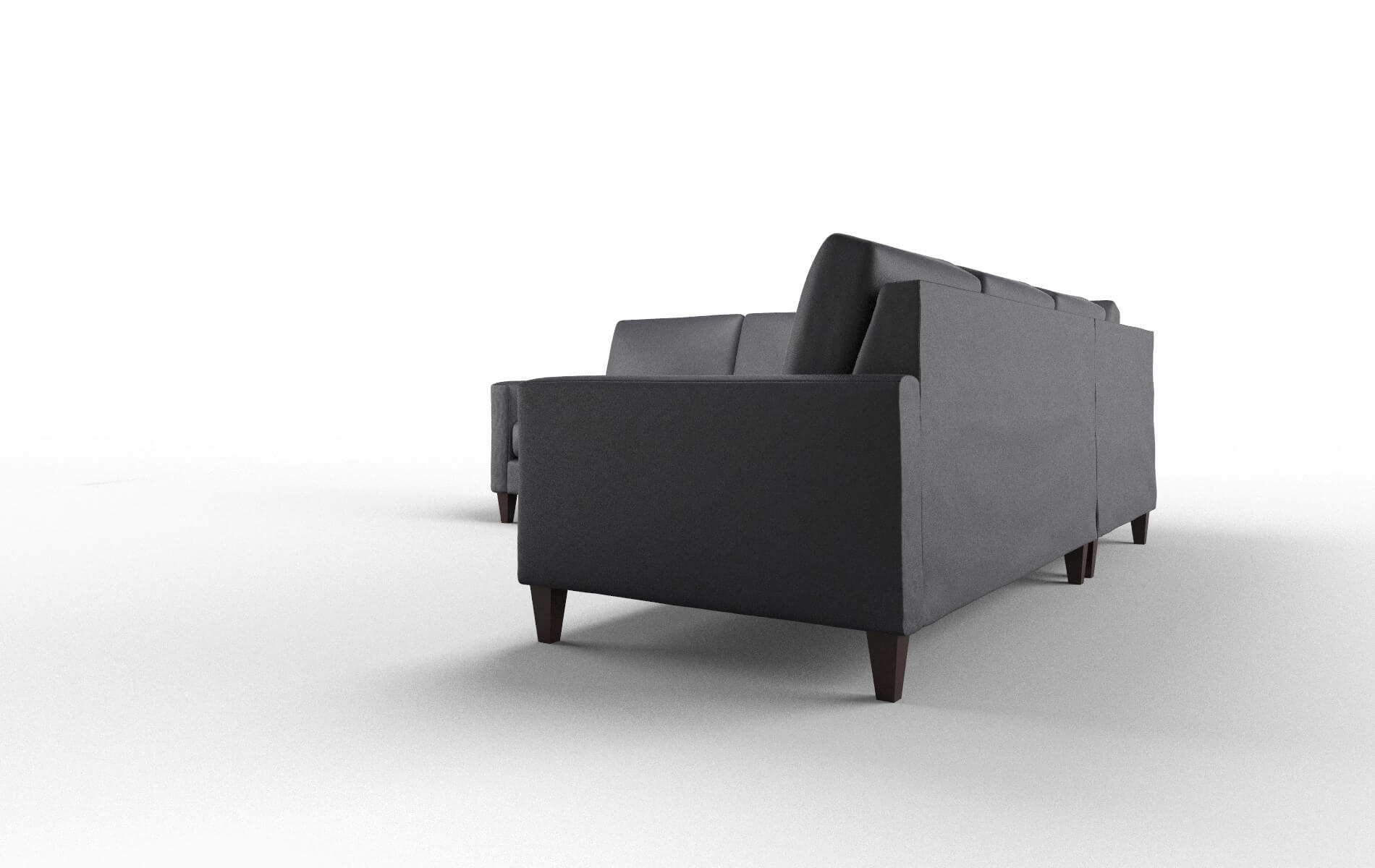 Cannes Urban_d Eclipse Sectional espresso legs 4