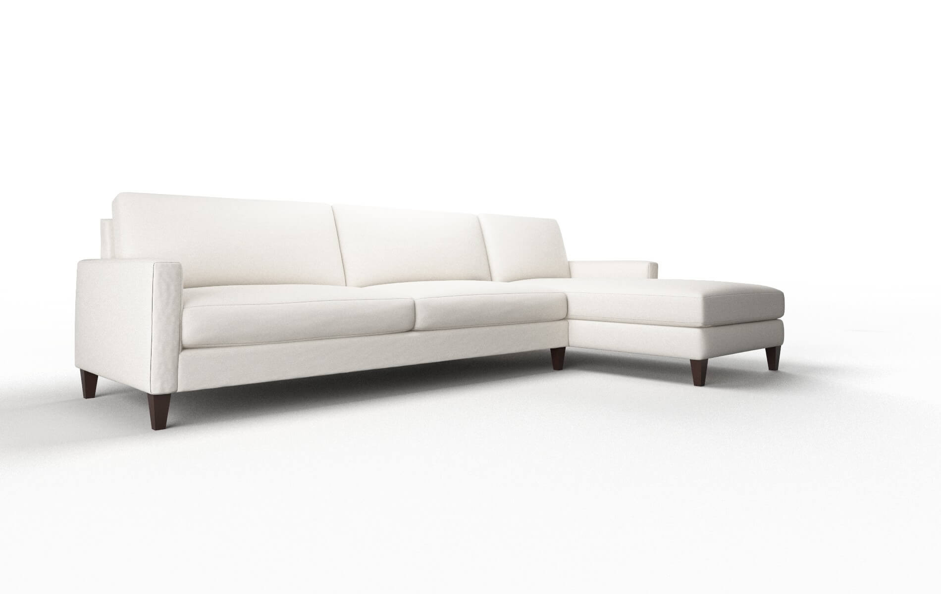 Cannes Venice Eggshell Panel espresso legs 2