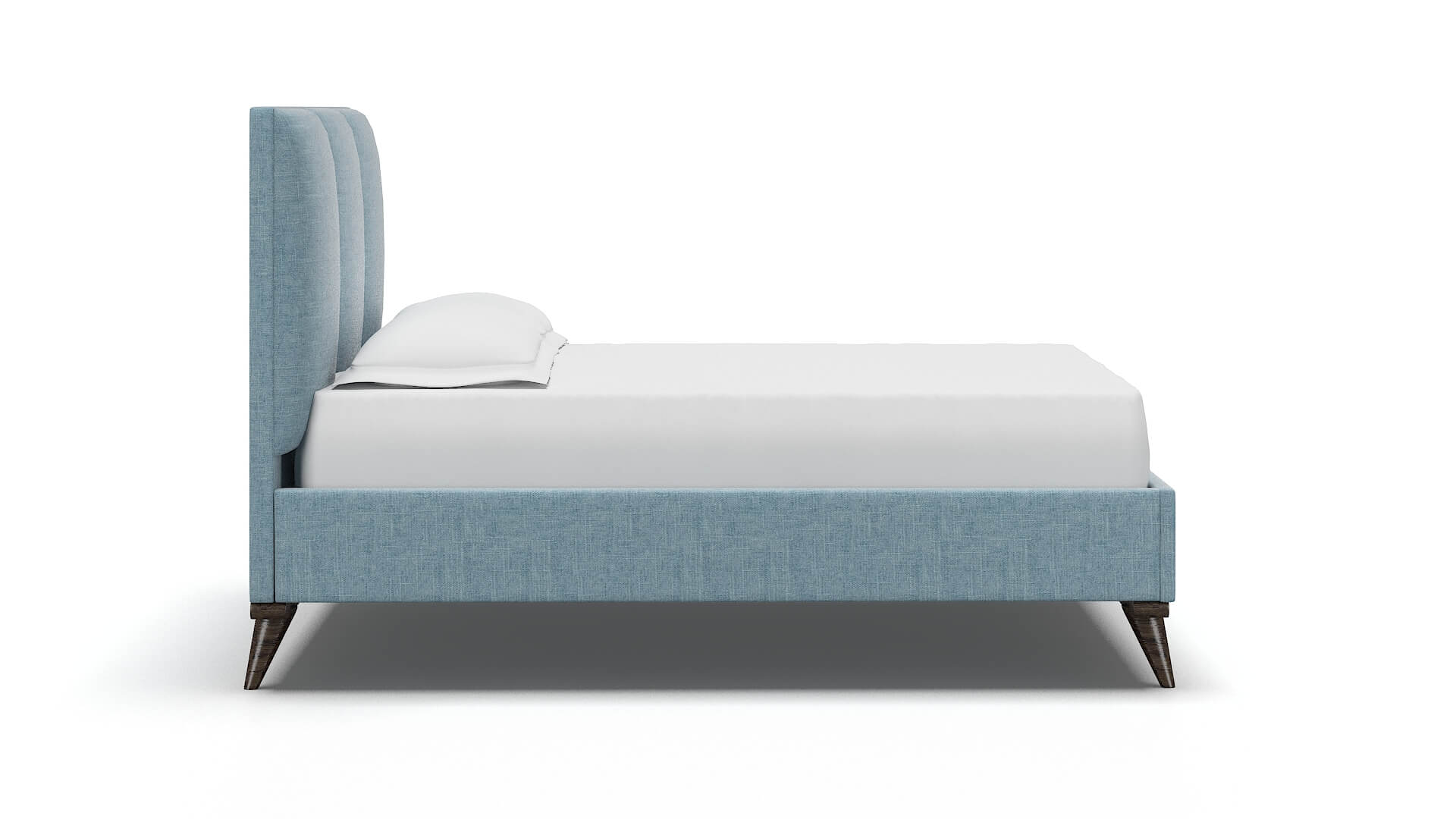 Celine Atlas Turquoise Bed espresso legs 3