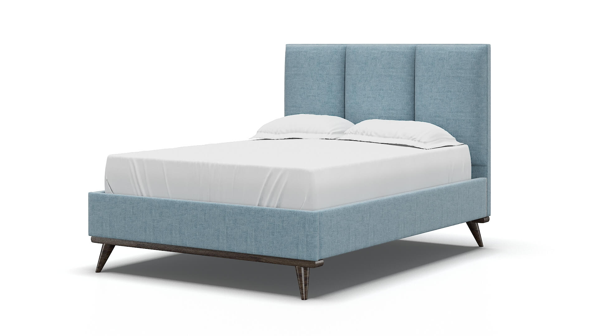 Celine Atlas Turquoise Bed espresso legs 5