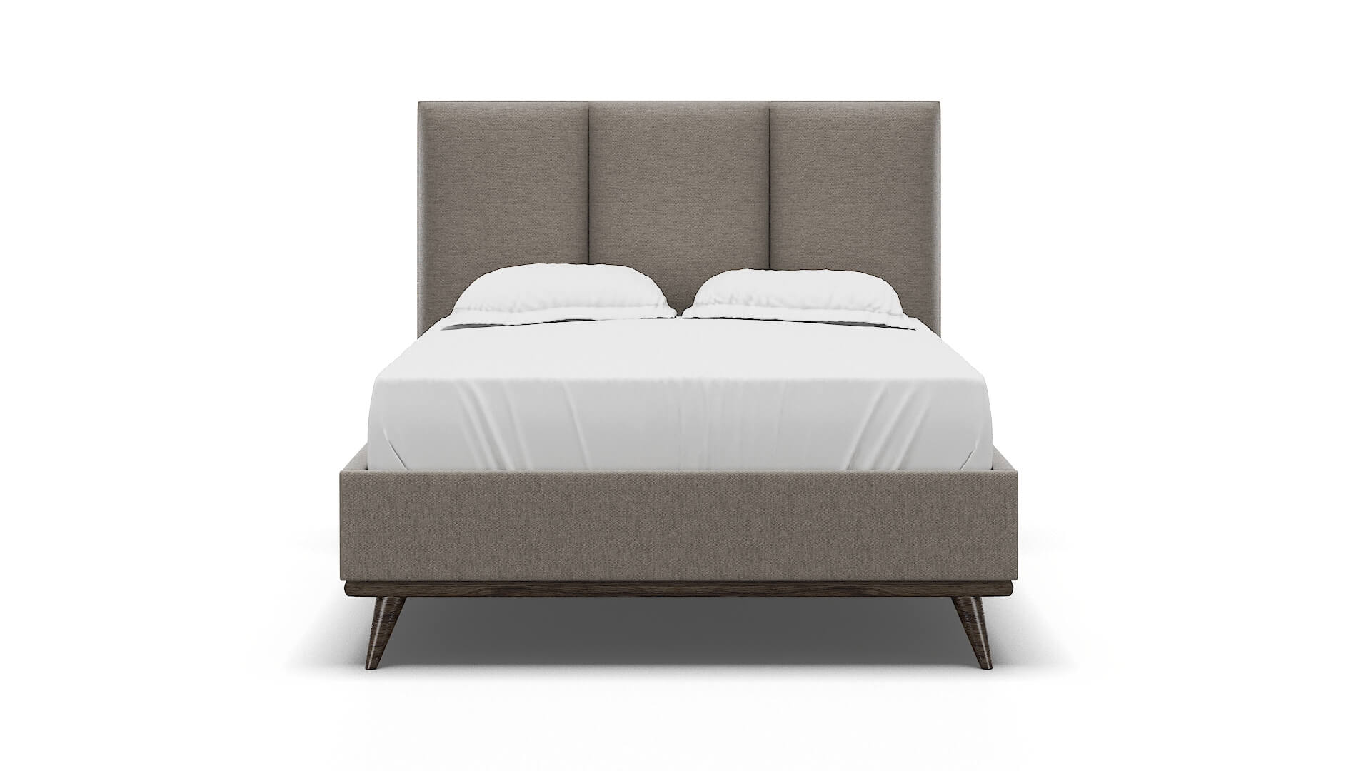 Celine Cosmo Taupe Bed espresso legs 1