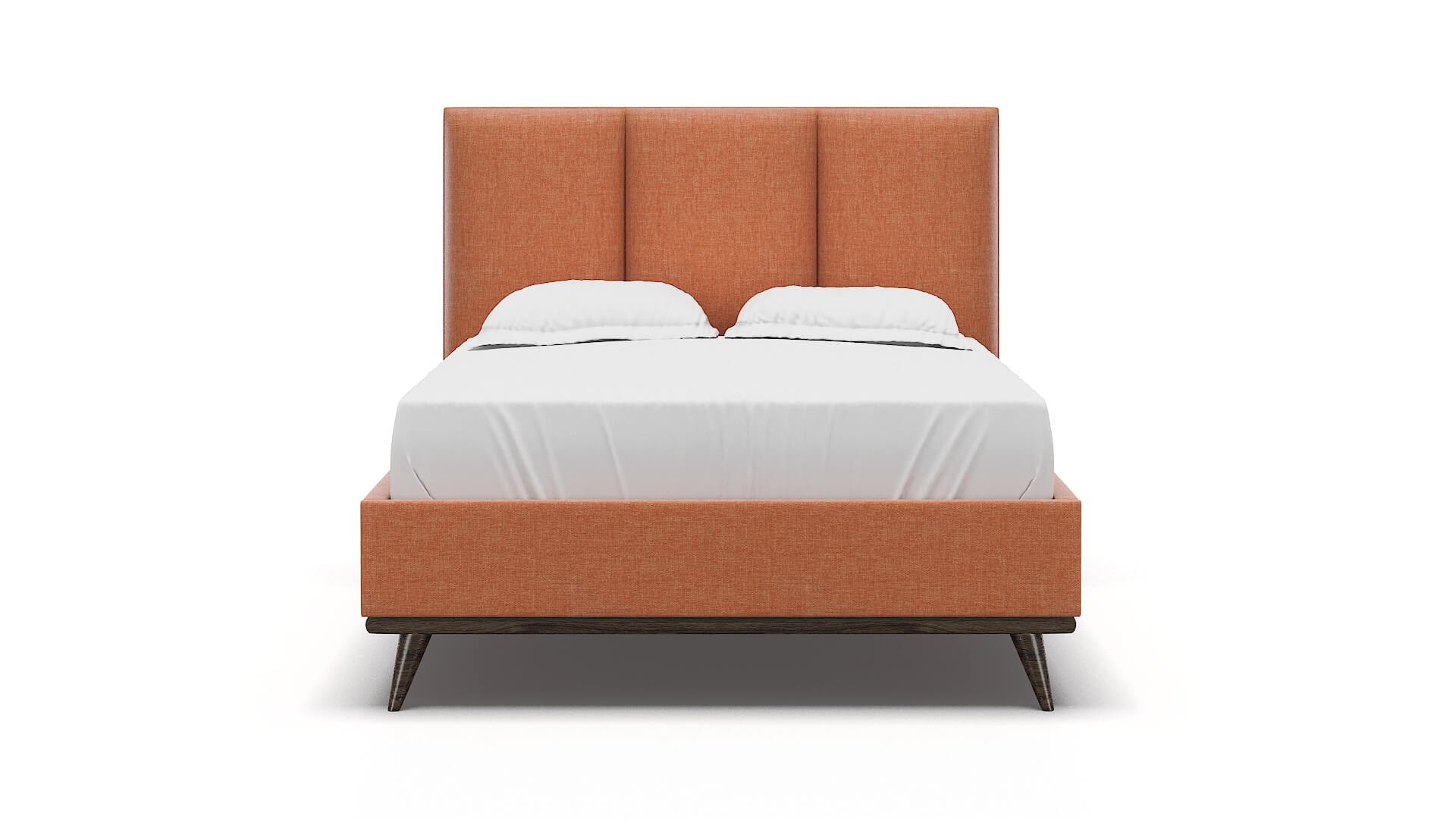 Celine Durham Tangerine Bed espresso legs 1