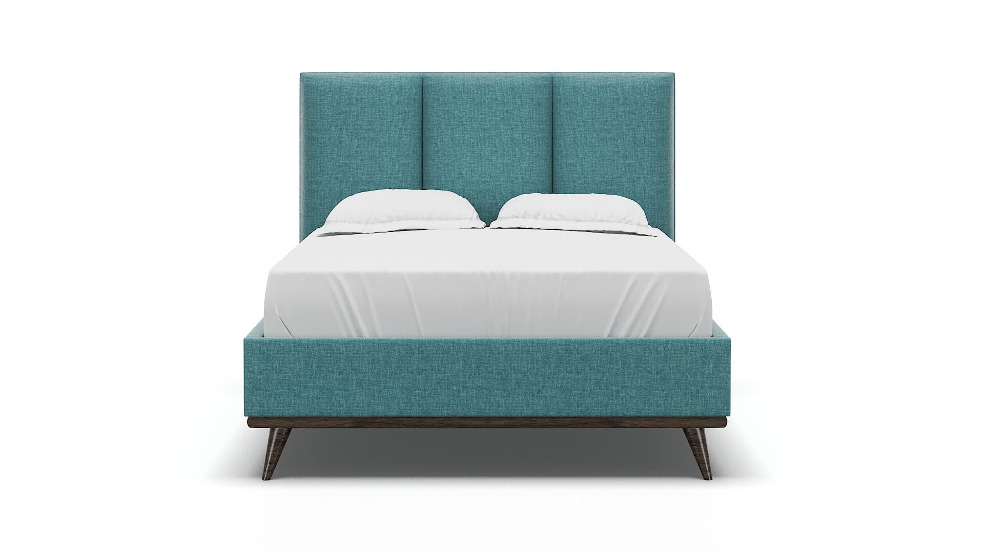 Celine Keylargo Teal Bed espresso legs 1