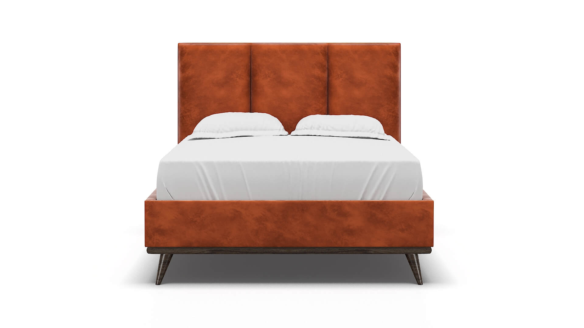 Celine Loft Copper Bed espresso legs 1