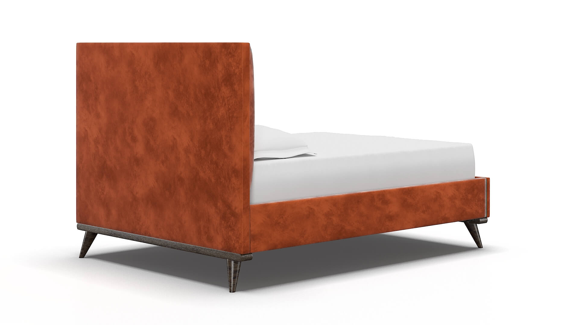 Celine Loft Copper Bed espresso legs 4