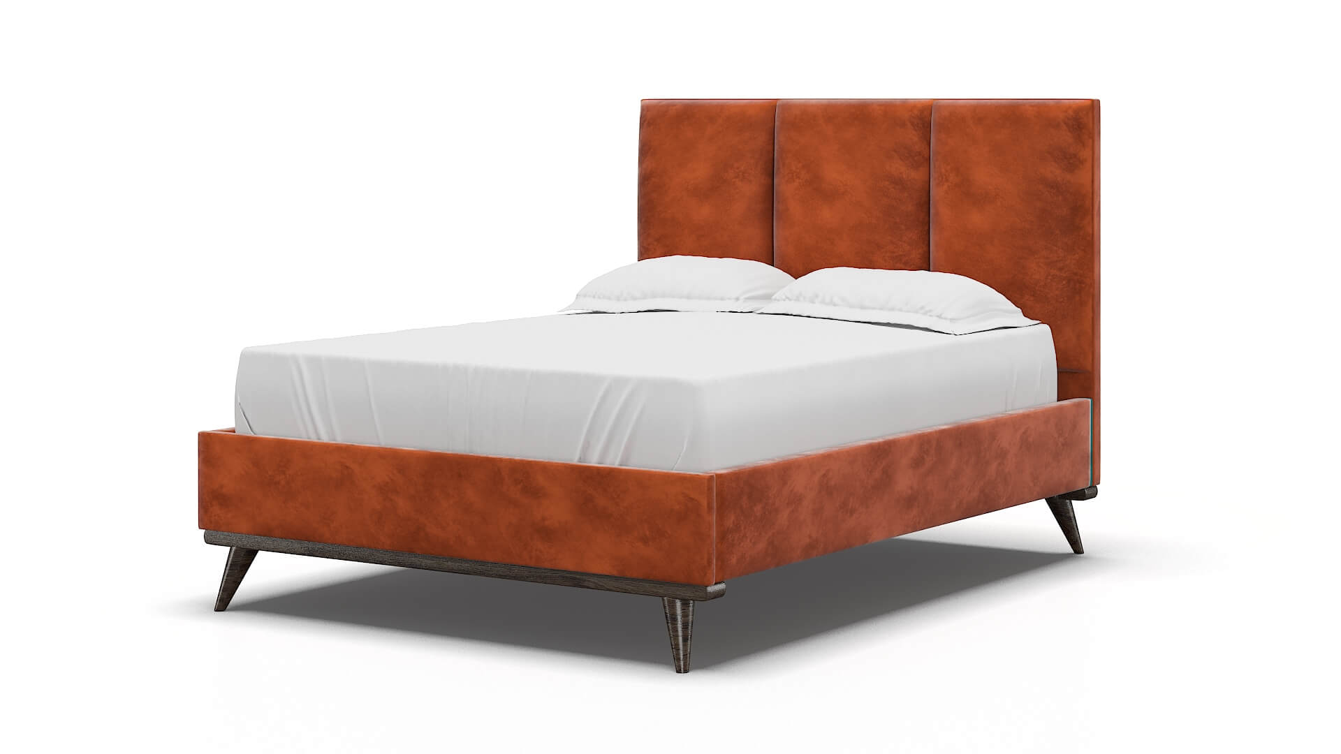 Celine Loft Copper Bed espresso legs 5