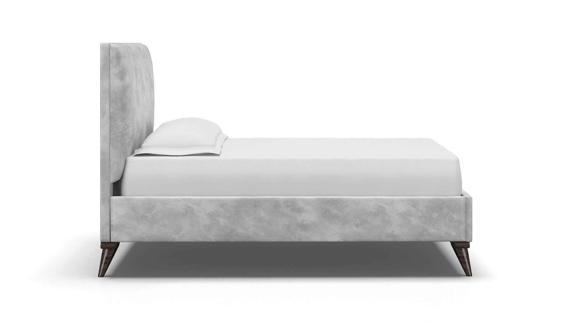 Celine Loft Snowfall Bed espresso legs 3