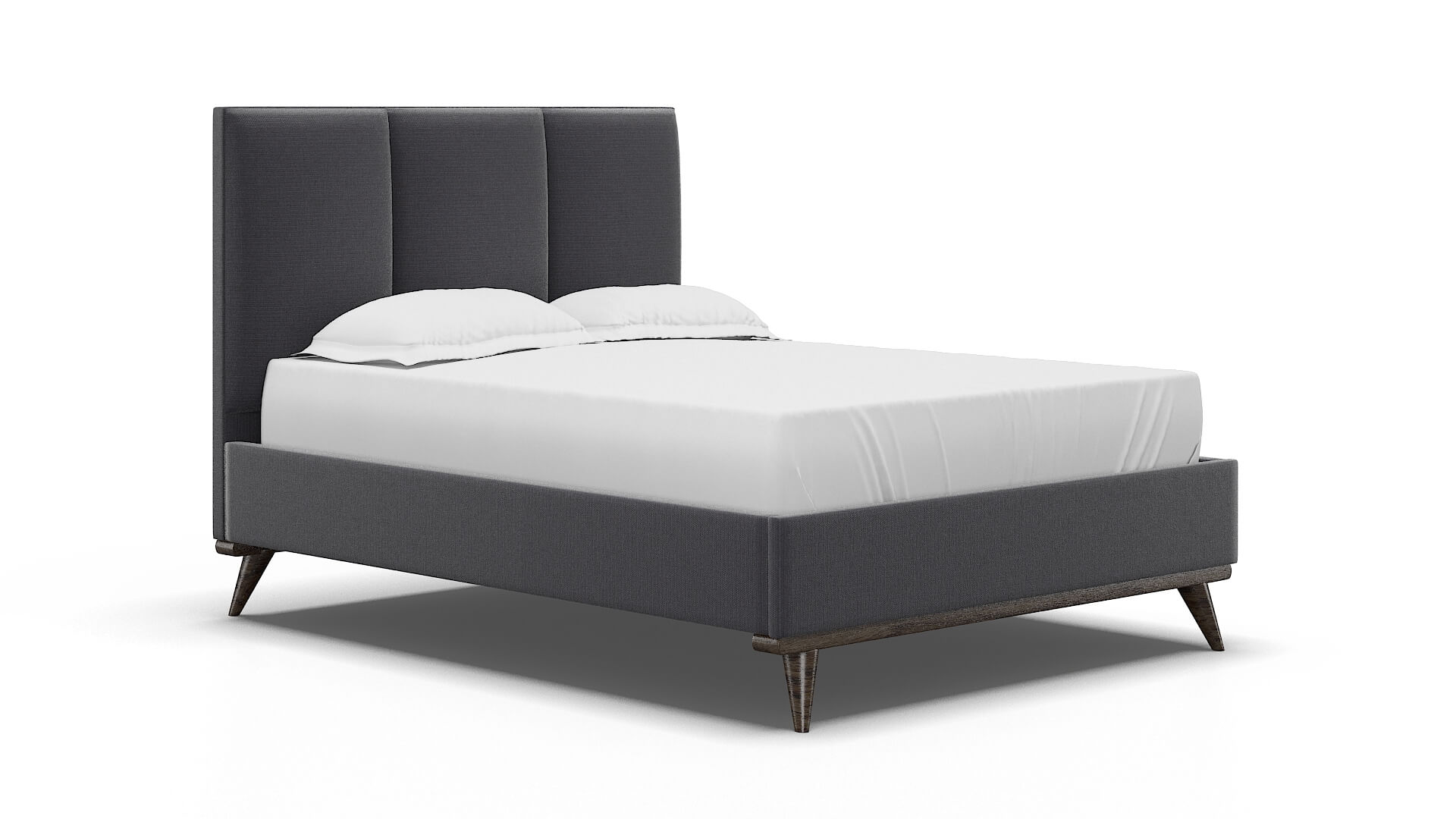 Celine Parker Charcoal Bed espresso legs 2