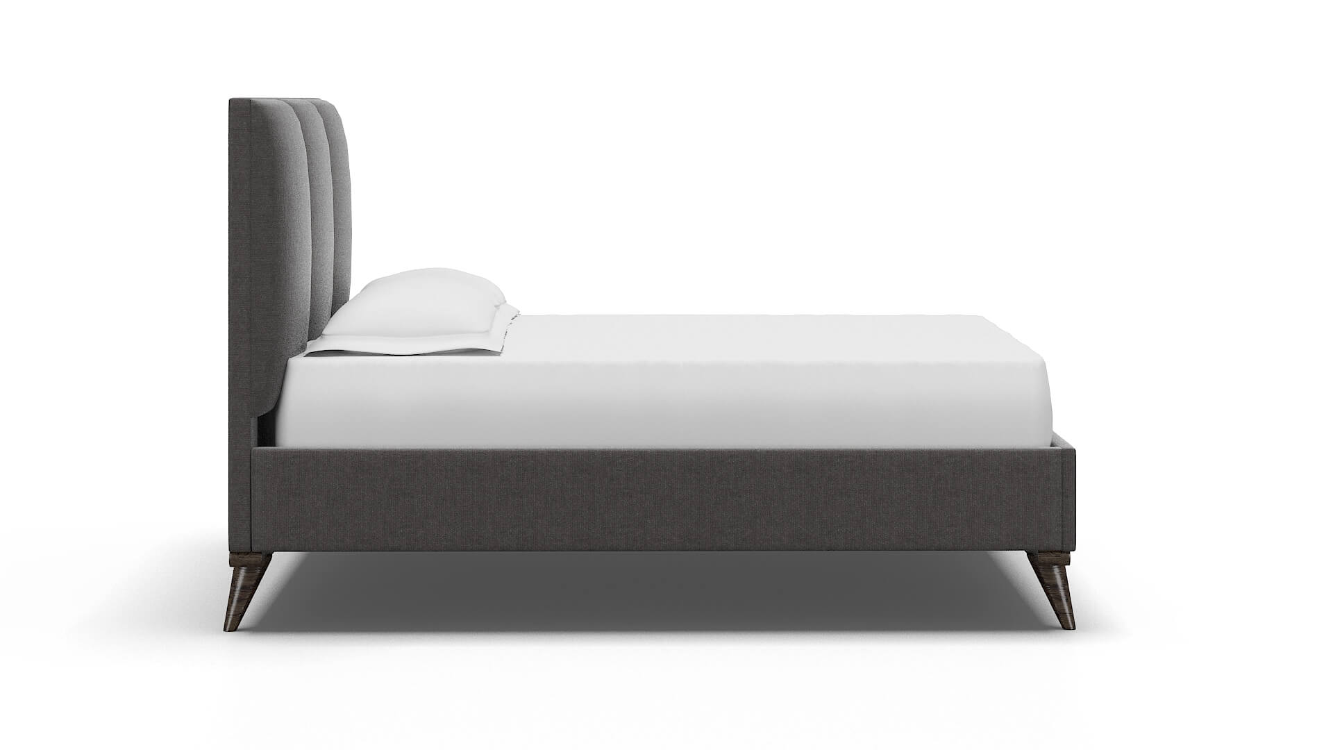 Celine Sasha Grey Bed espresso legs 3
