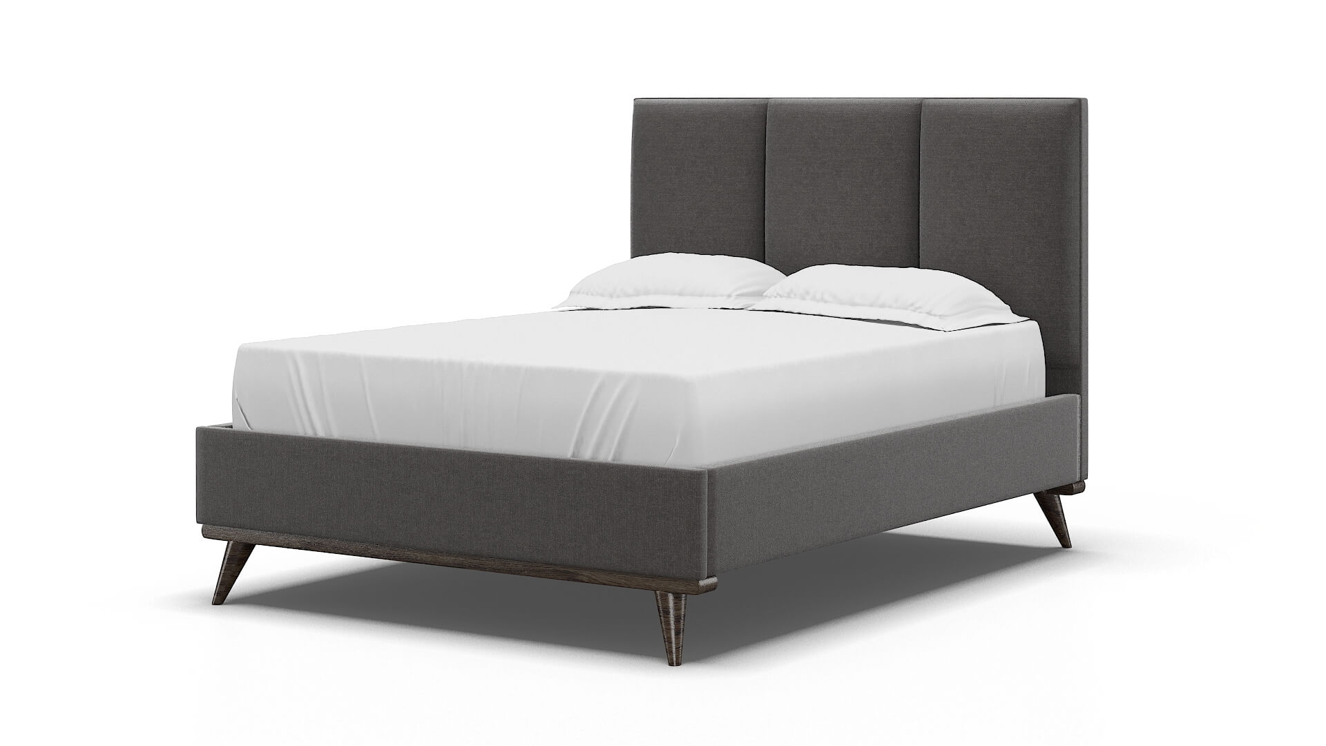 Celine Sasha Grey Bed espresso legs 5