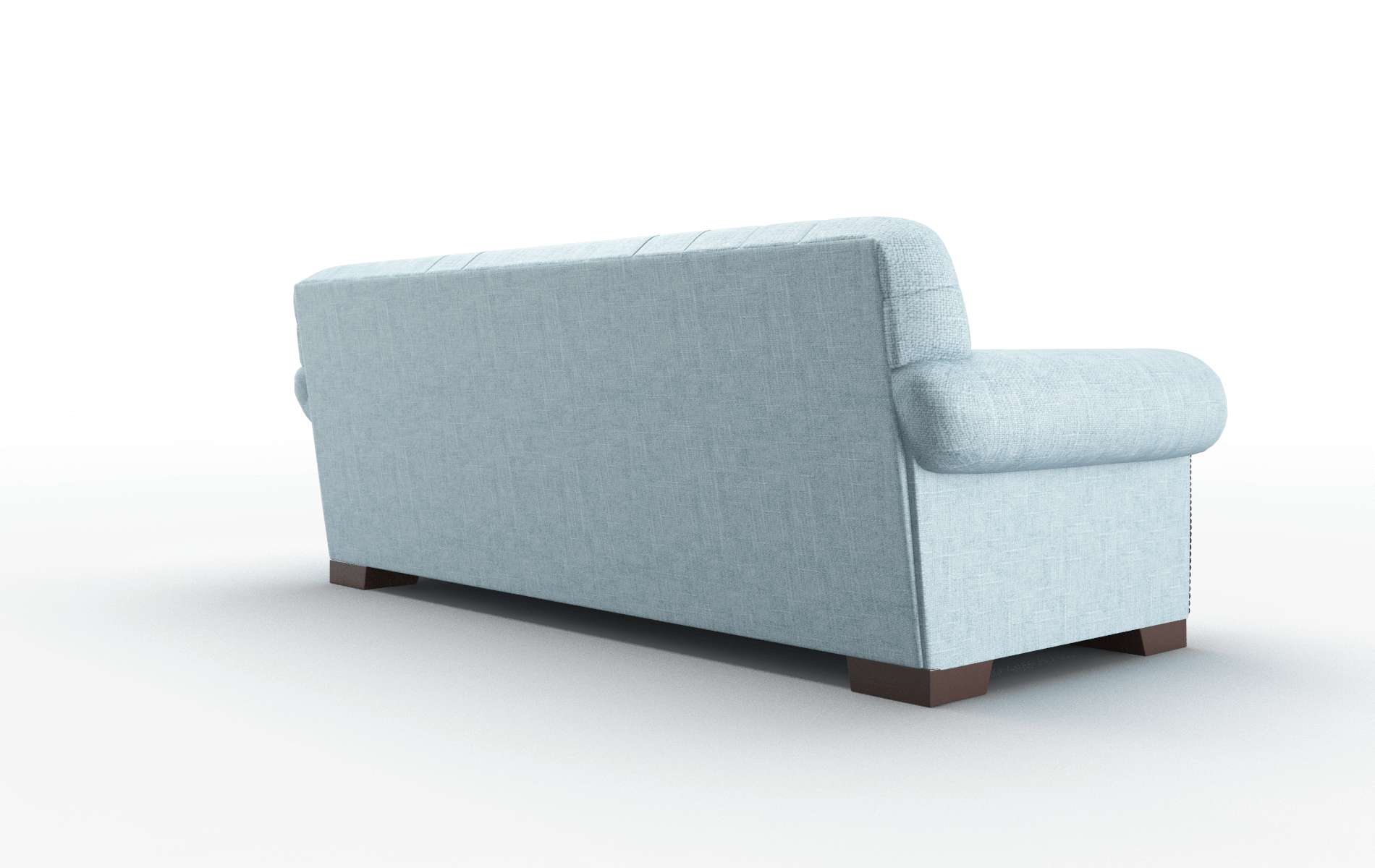 Chester Atlas Turquoise Sofa espresso legs 5