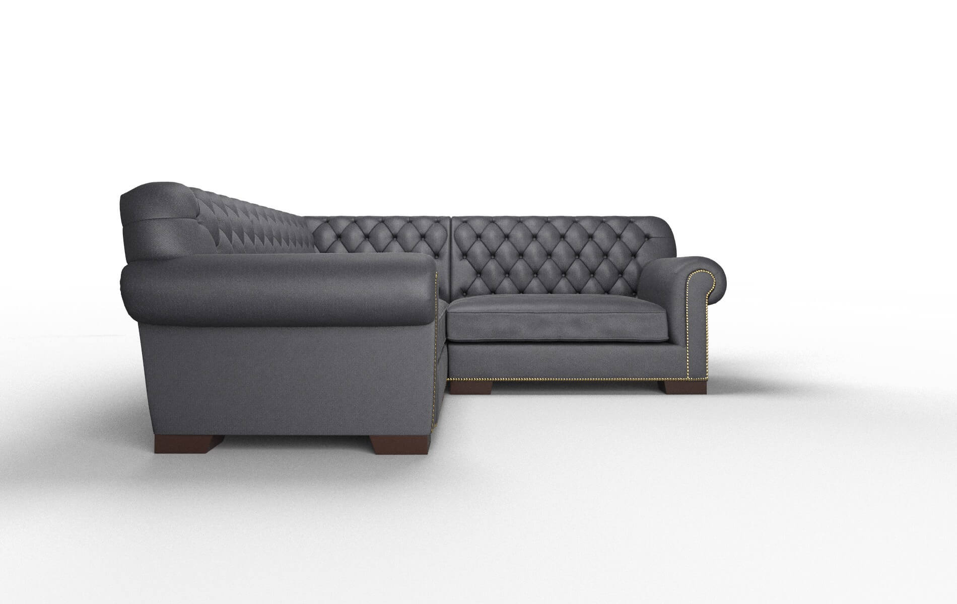 Chester Atlas_plz Navy Sectional espresso legs 2
