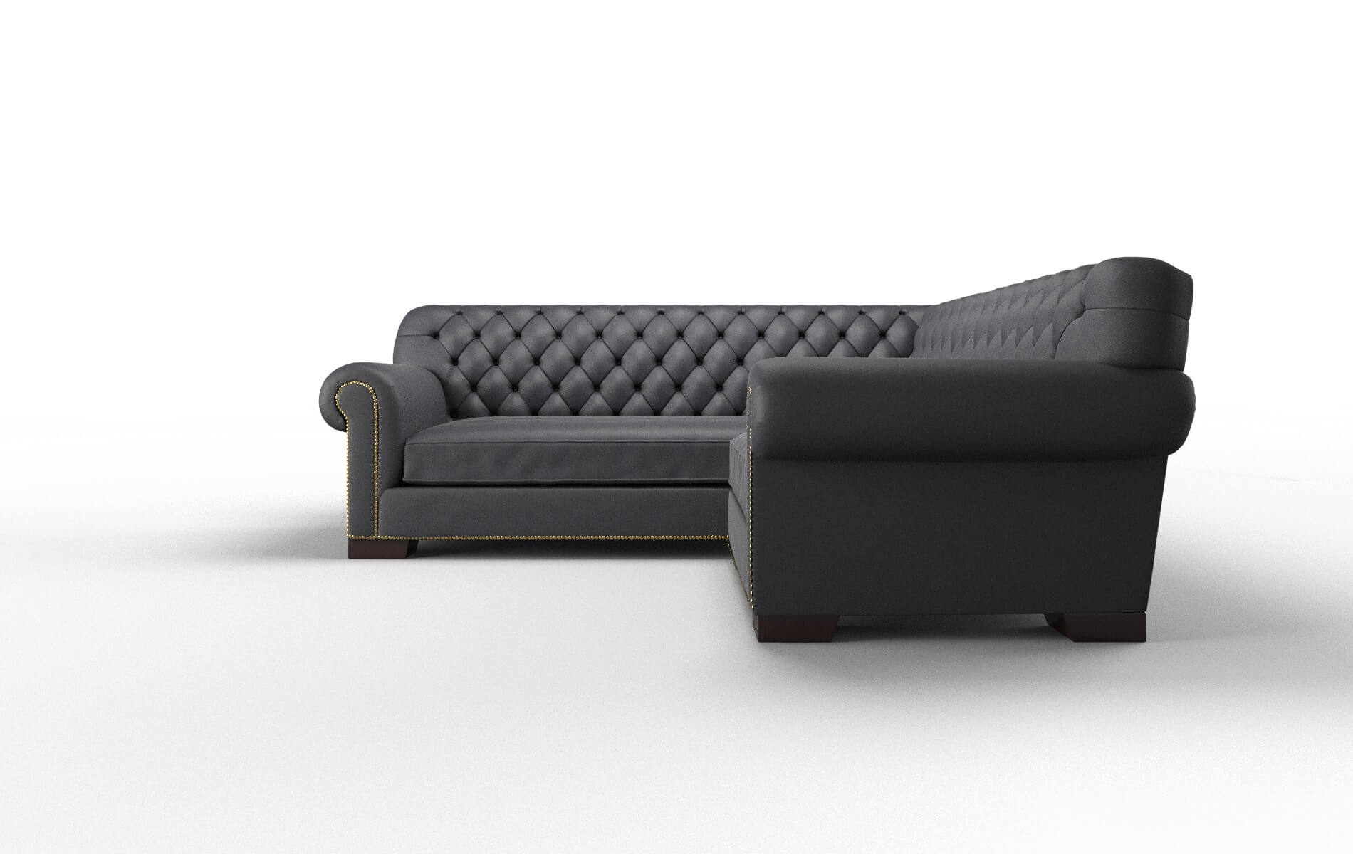 Chester Atlas_plz Navy Sectional espresso legs 5