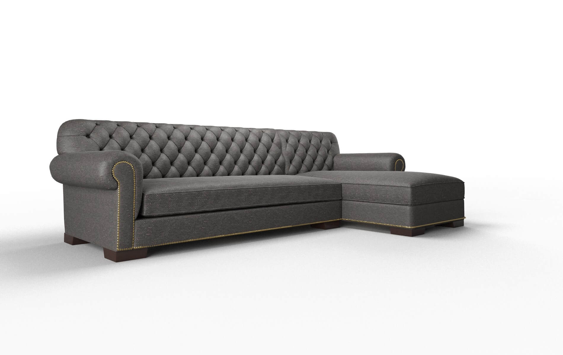 Chester Avenger Denim Panel espresso legs 2