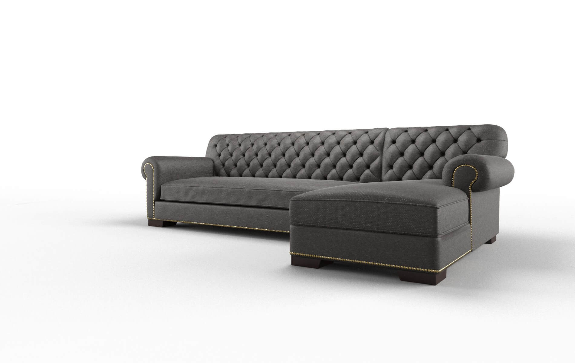 Chester Avenger Denim Panel espresso legs 4