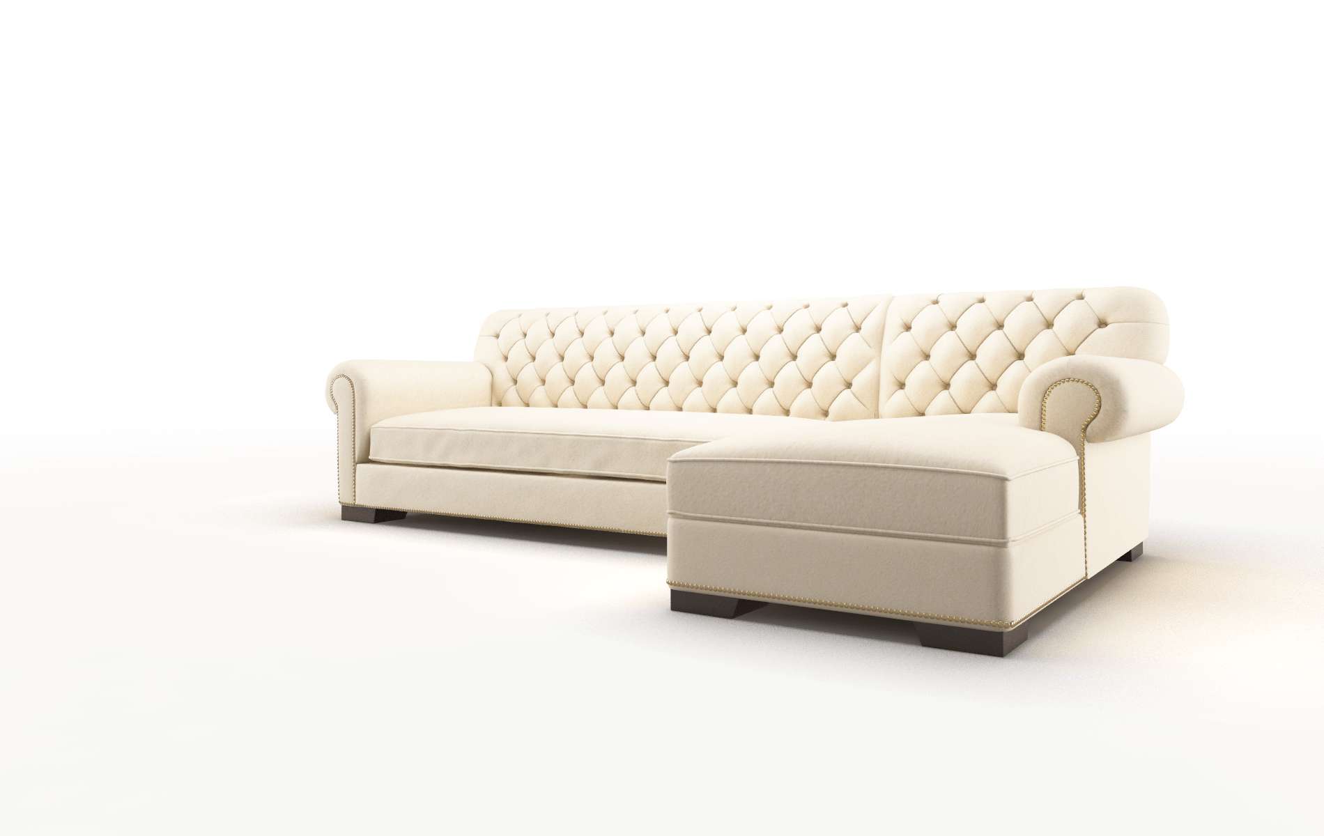 Chester Bella Buckwheat Panel espresso legs 4