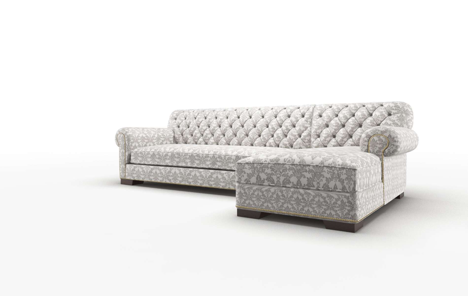 Chester Bergamo Dove Panel espresso legs 4