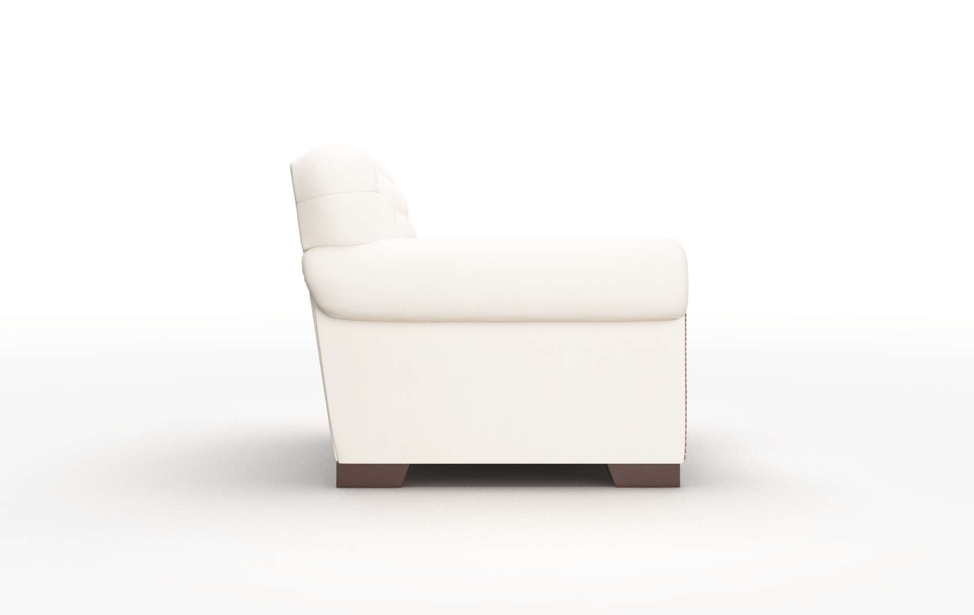 Chester Blanche Milky Chair espresso legs 3