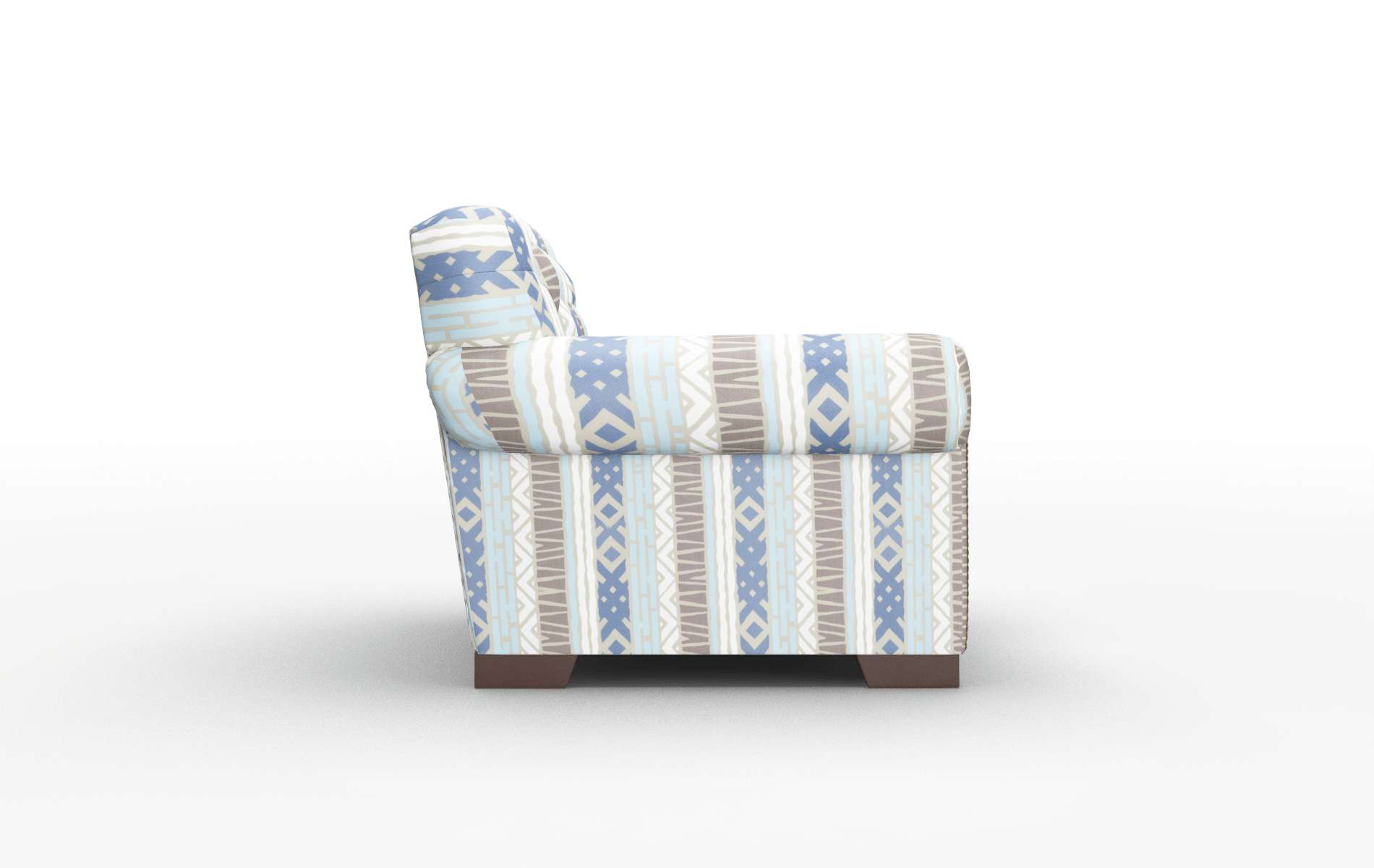 Chester Bodhi Indigo Chair espresso legs 3