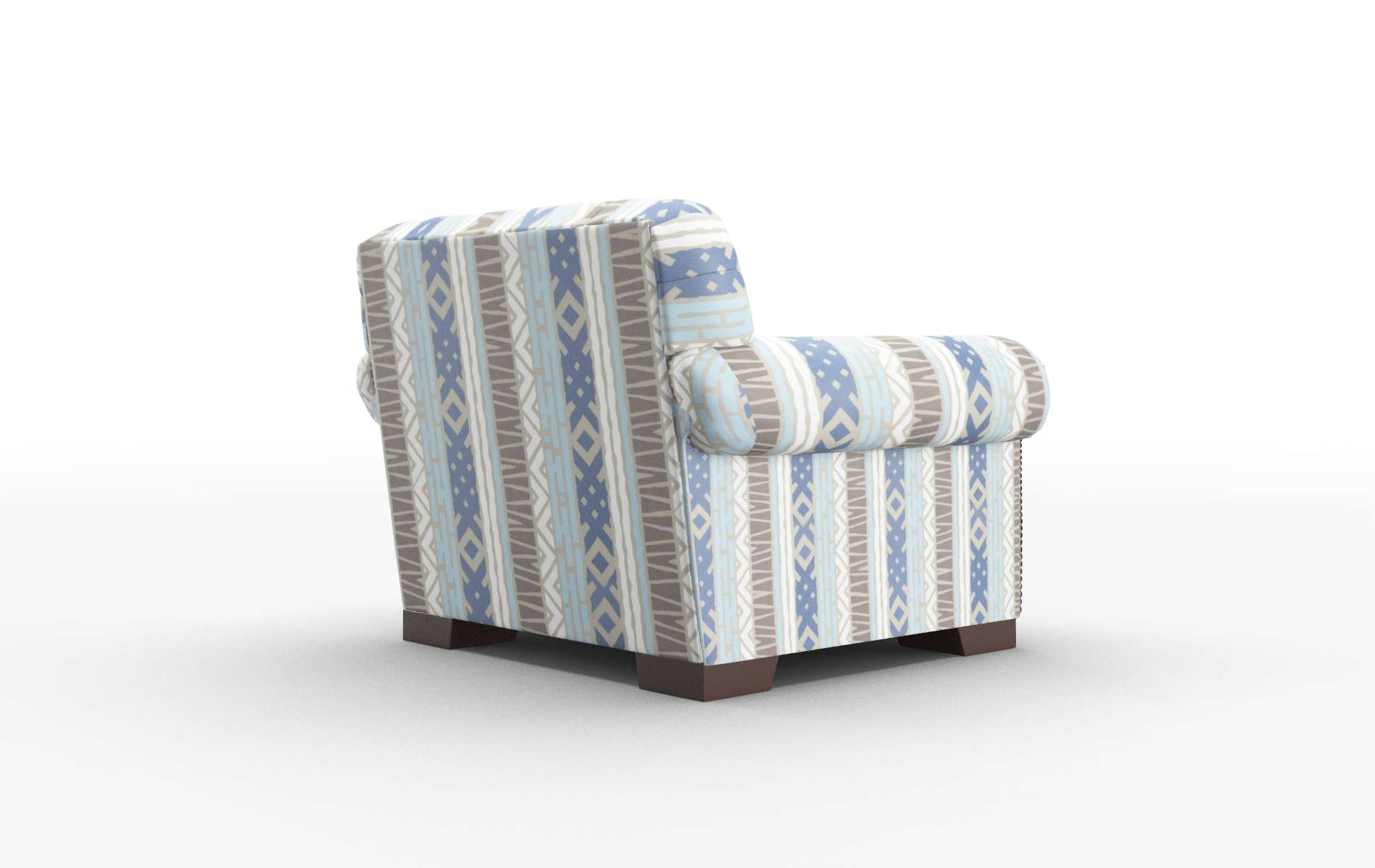 Chester Bodhi Indigo Chair espresso legs 5