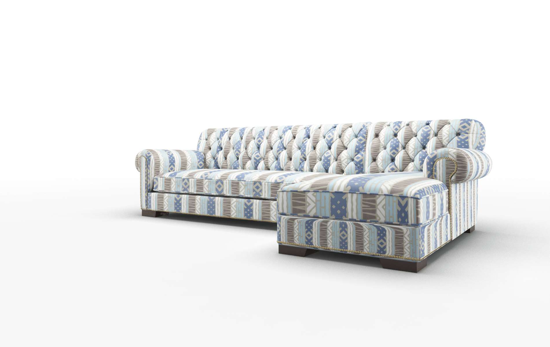 Chester Bodhi Indigo Panel espresso legs 4