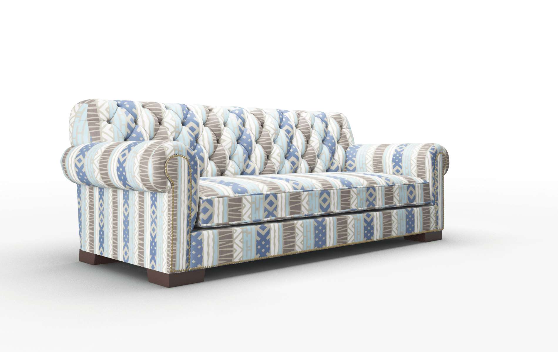 Chester Bodhi Indigo Sofa espresso legs 2