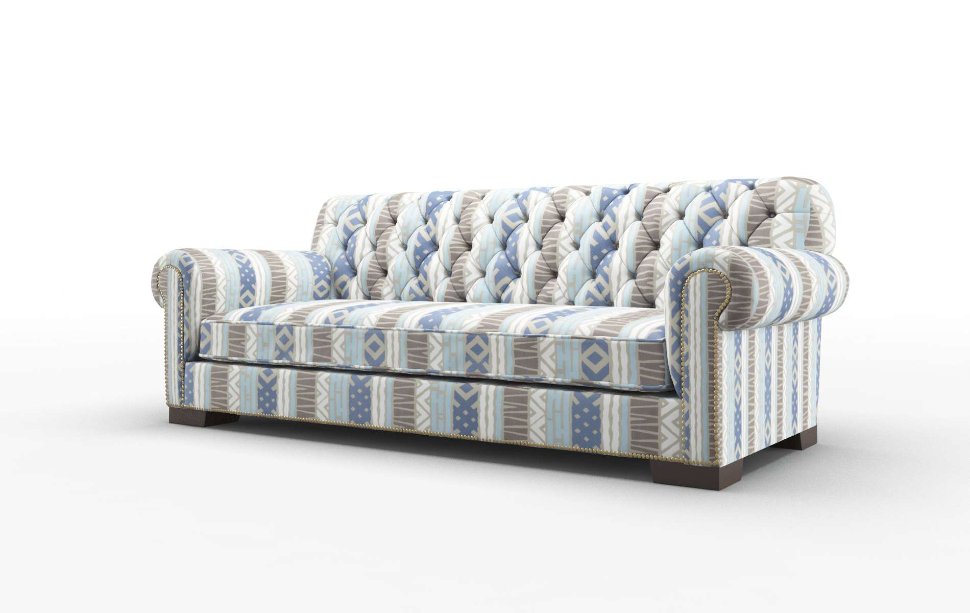 Chester Bodhi Indigo Sofa espresso legs 4