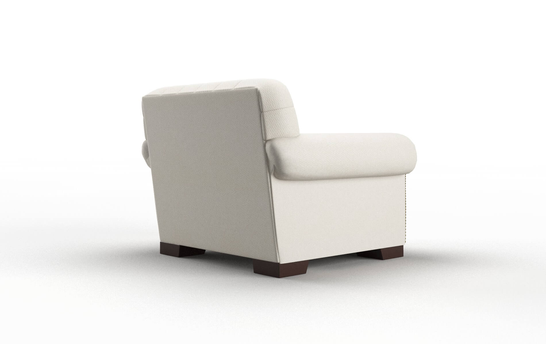 Chester Bungalow Ivory Chair espresso legs 5