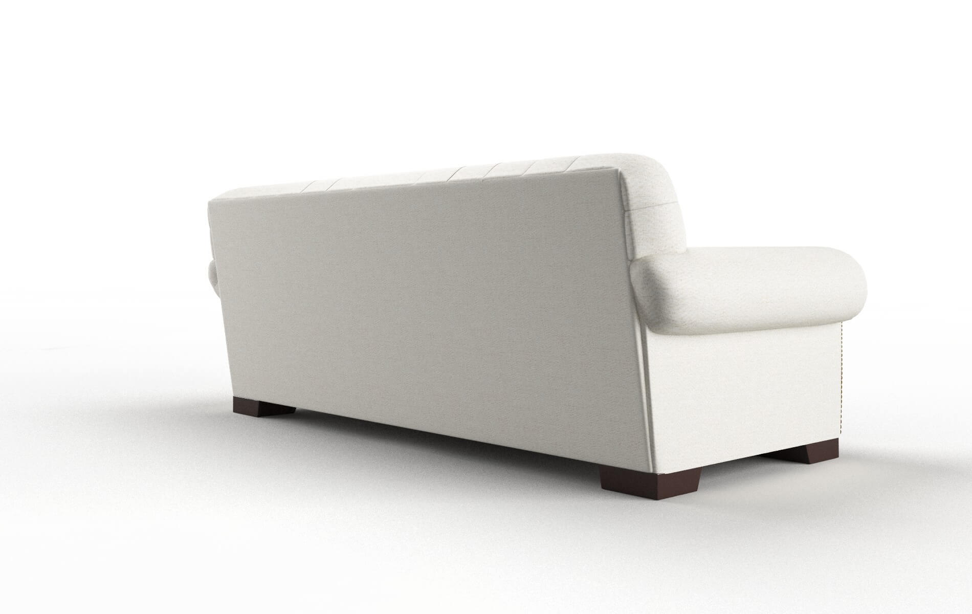 Chester Catalina Ivory Sofa espresso legs 5