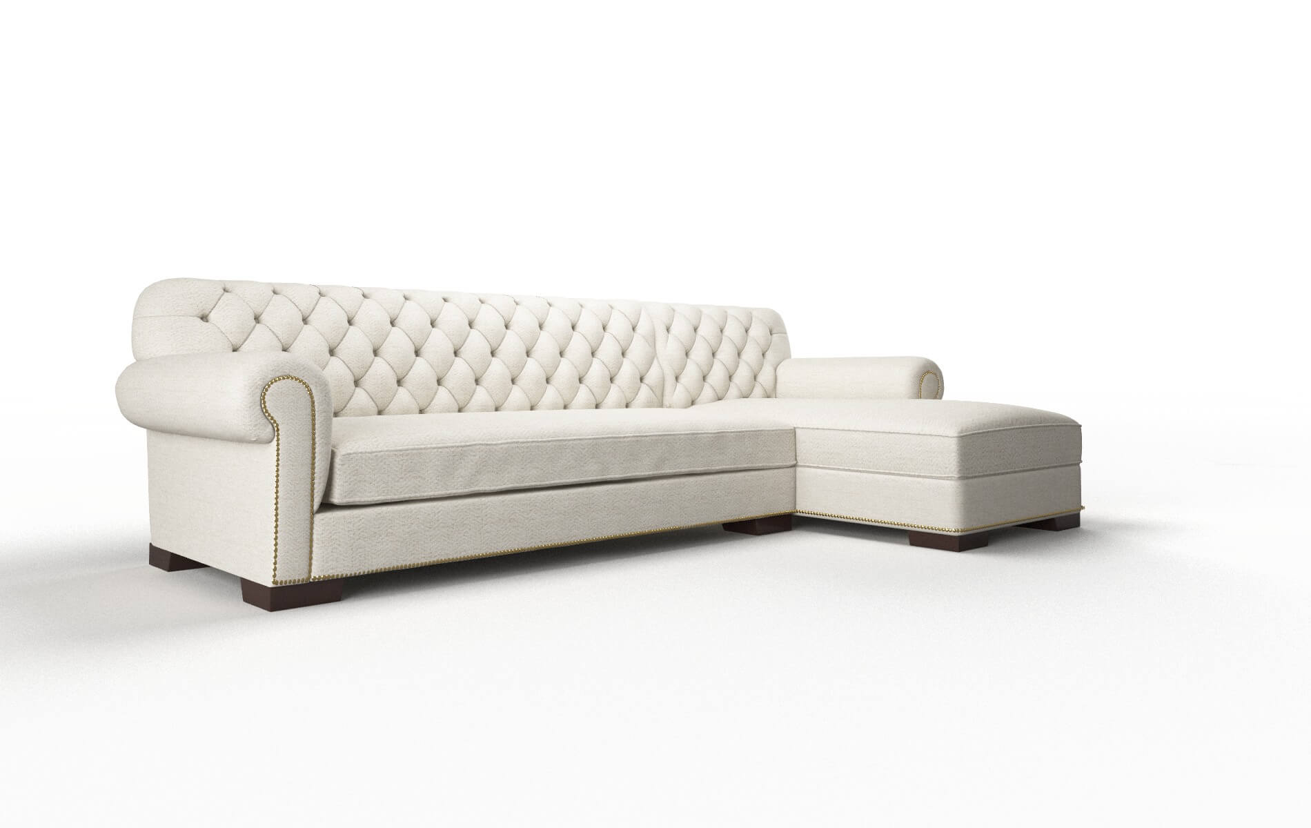 Chester Catalina Linen Panel espresso legs 2