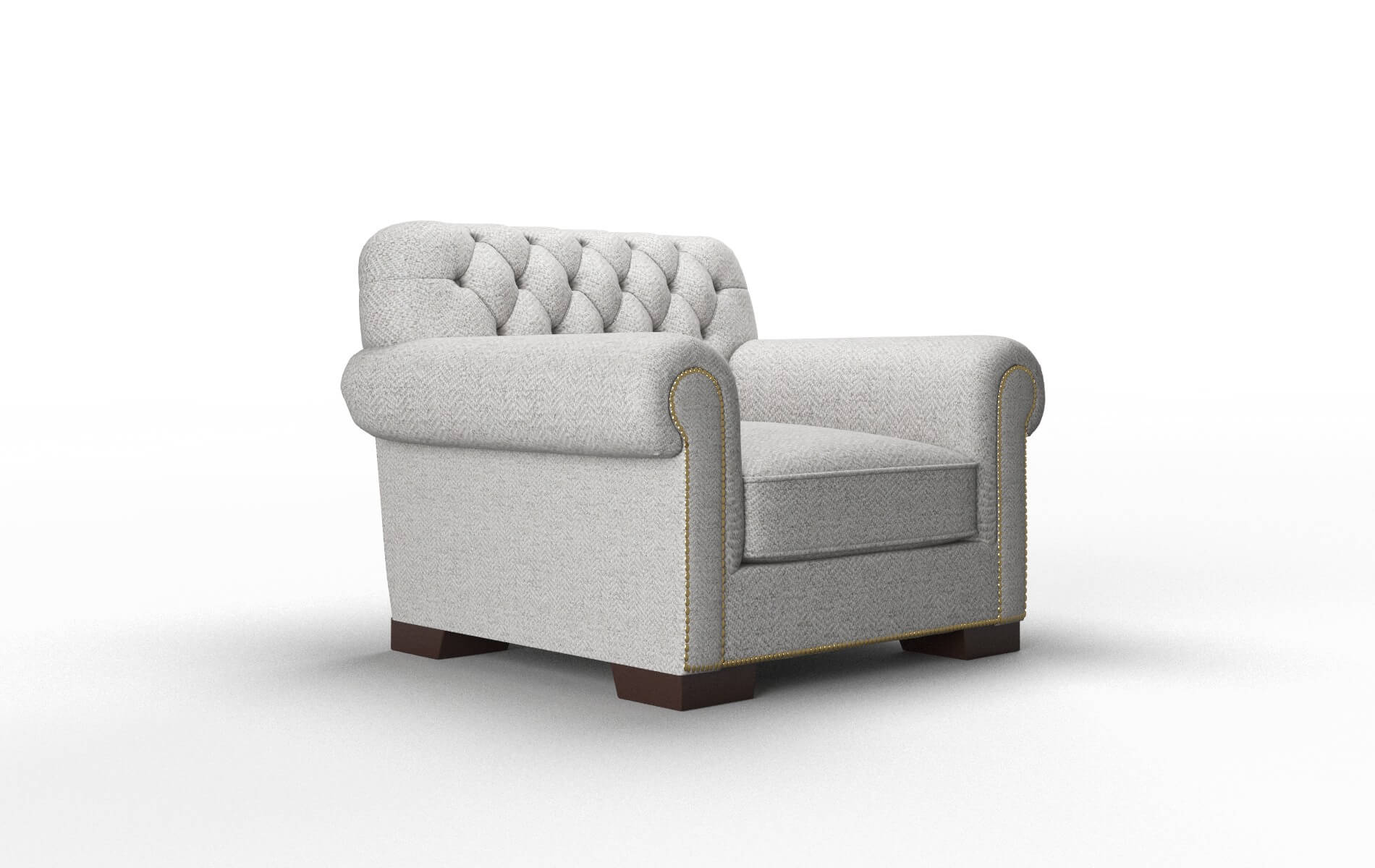 Chester Catalina Silver Chair espresso legs 2