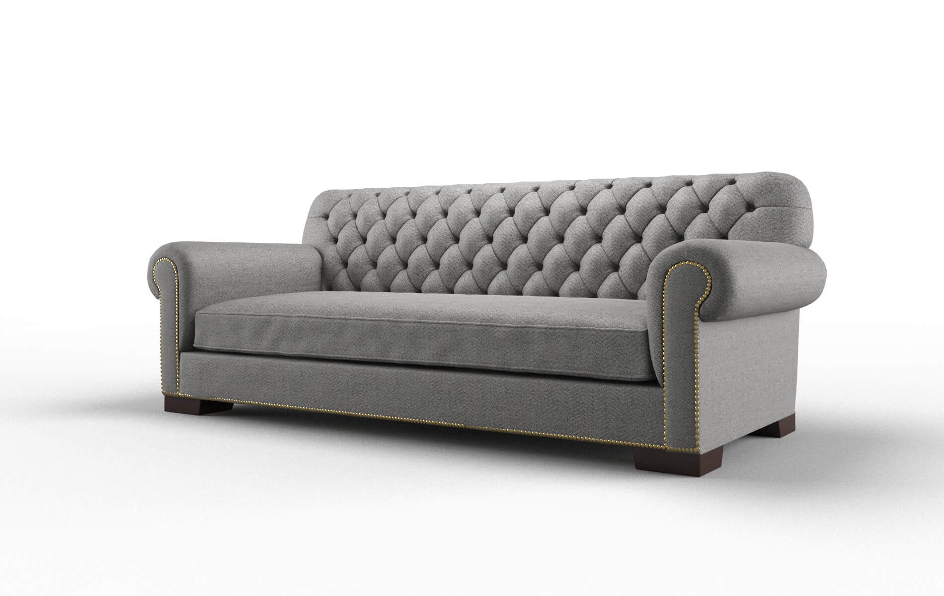 Chester Catalina Steel Sofa espresso legs 4