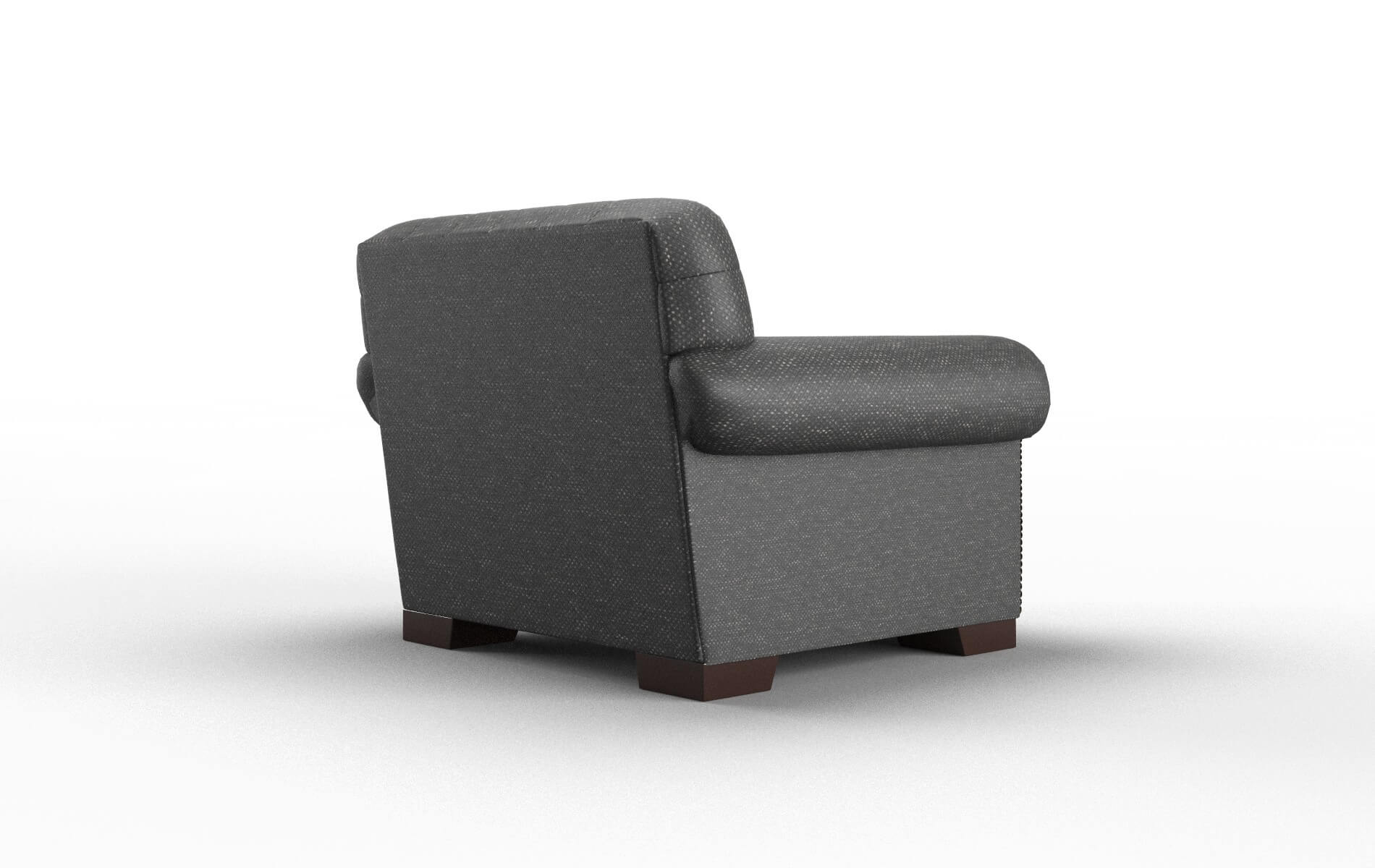 Chester Chance Denim Chair espresso legs 5