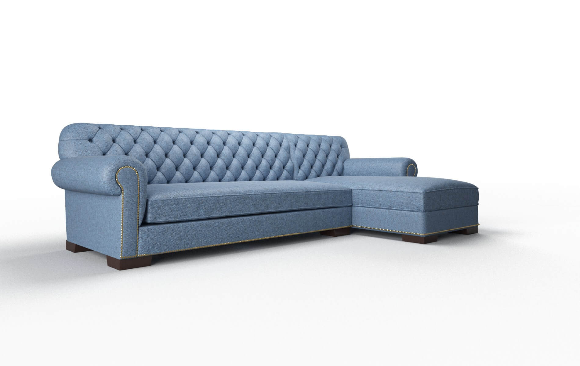 Chester Clyde Deep_ocean Panel espresso legs 2