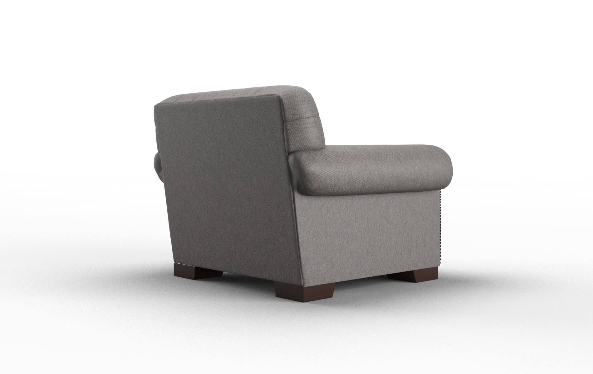 Chester Cosmo Charcoal Chair espresso legs 5