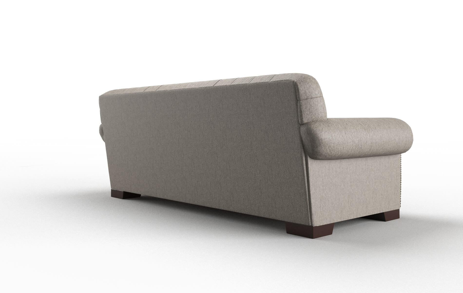 Chester Cosmo Taupe Sofa espresso legs 5