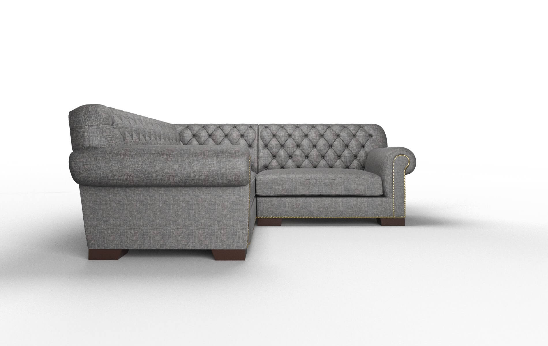 Chester Curious Pacific Sectional espresso legs 2
