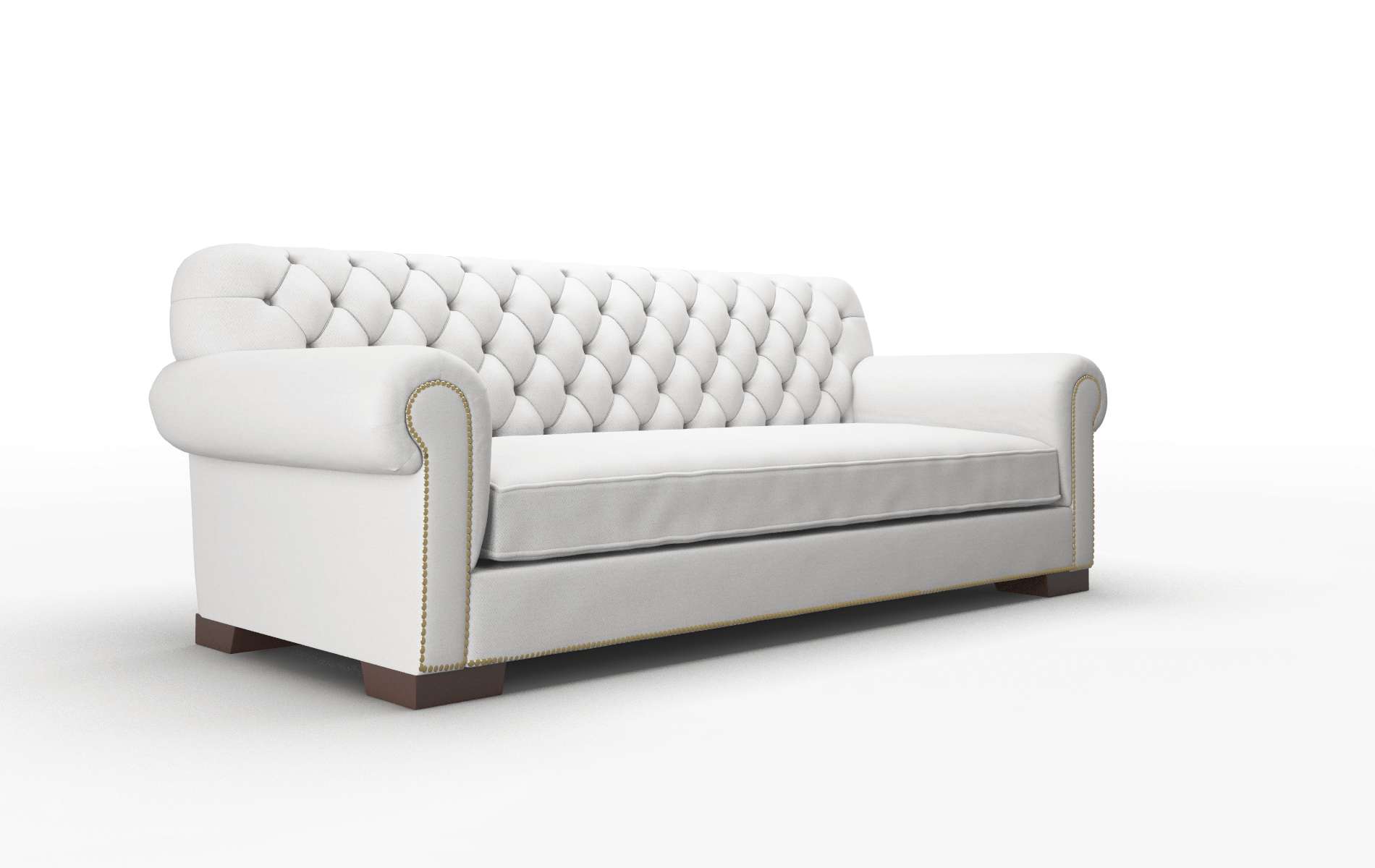 Chester Dawson Platinum Sofa espresso legs 2