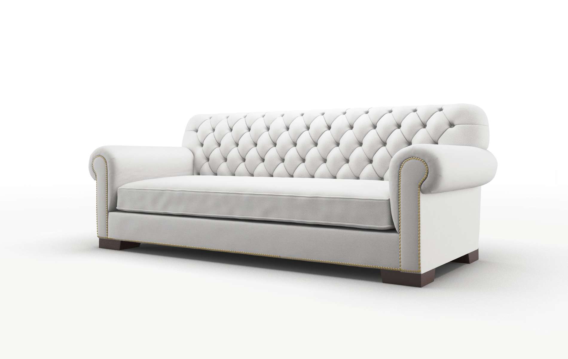 Chester Dawson Platinum Sofa espresso legs 4