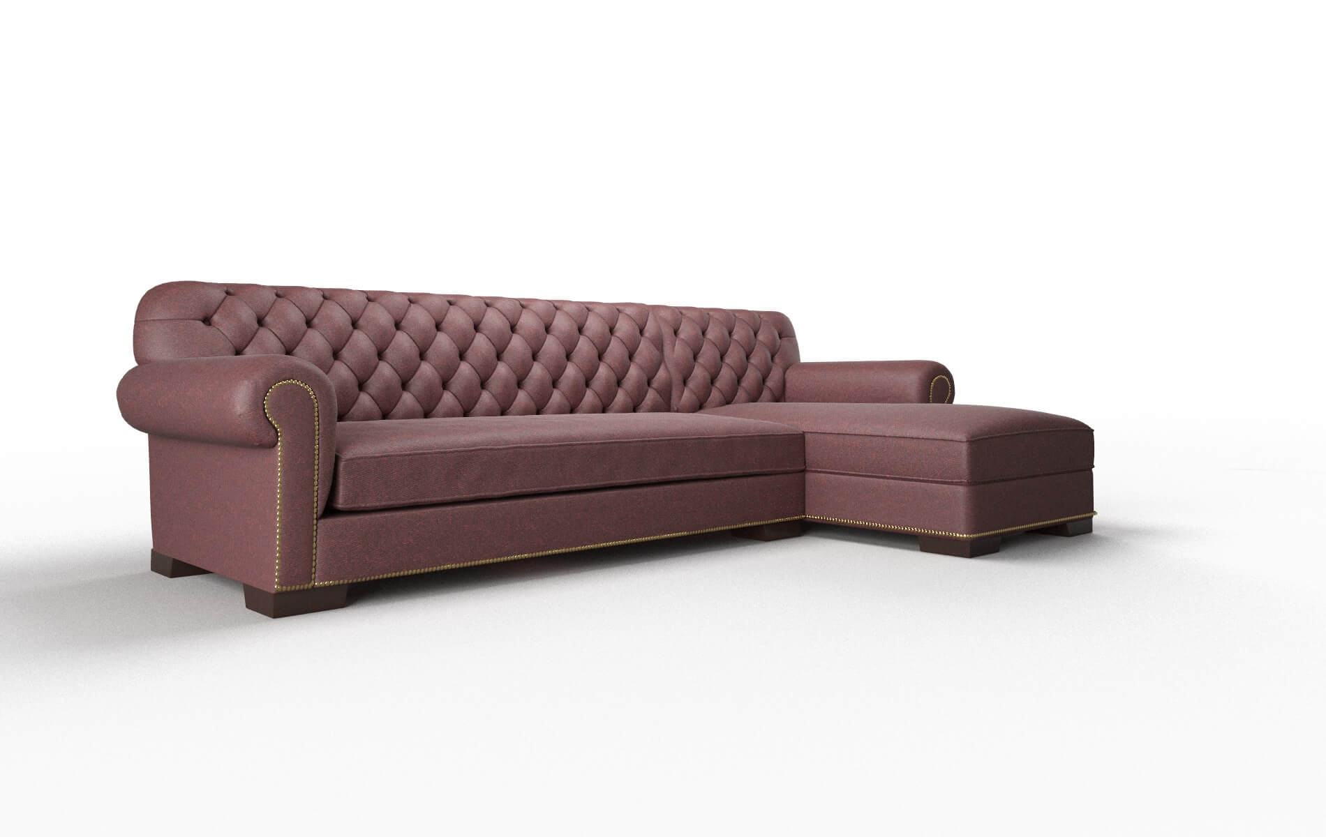 Chester Derby Berry Panel espresso legs 2