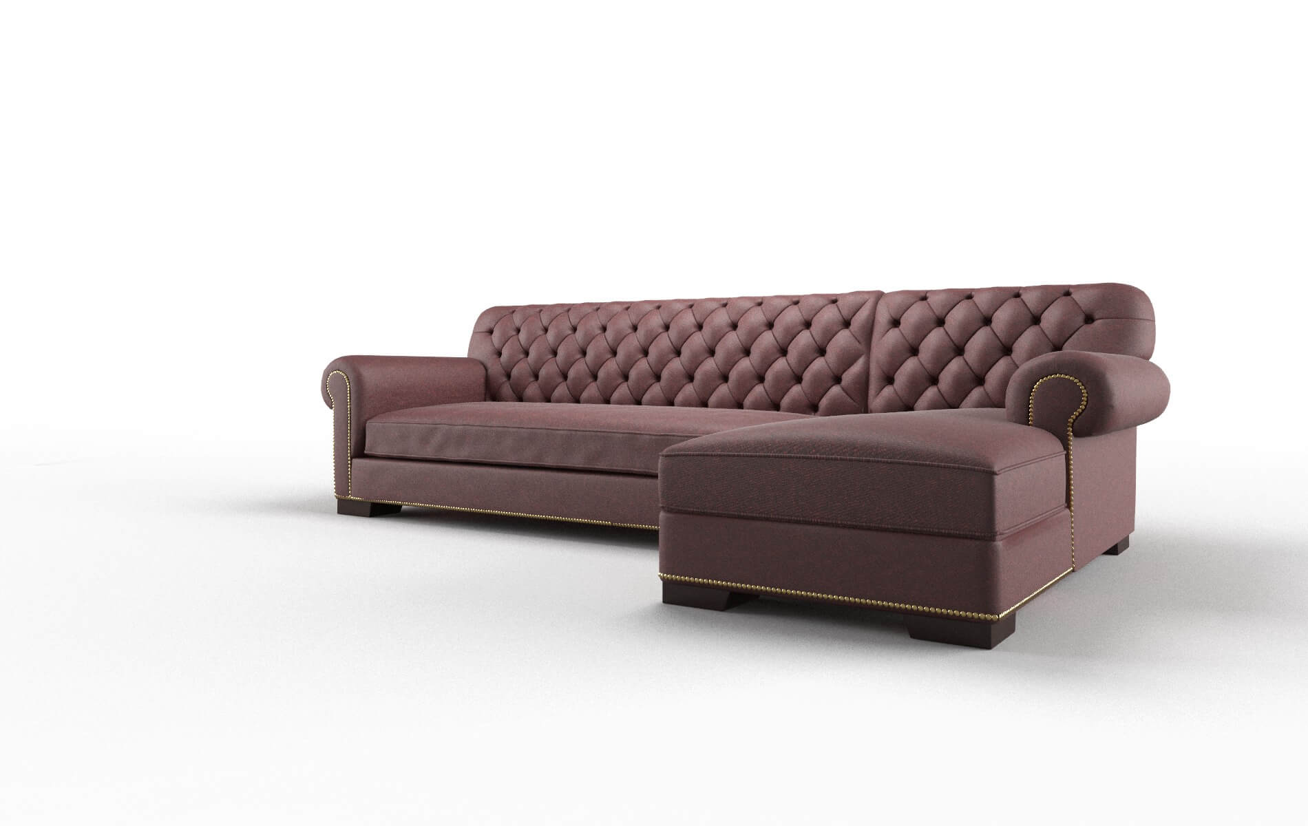 Chester Derby Berry Panel espresso legs 4